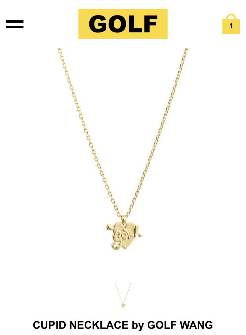 Golf Wang CUPID NECKLACE by GOLF WANG | Grailed