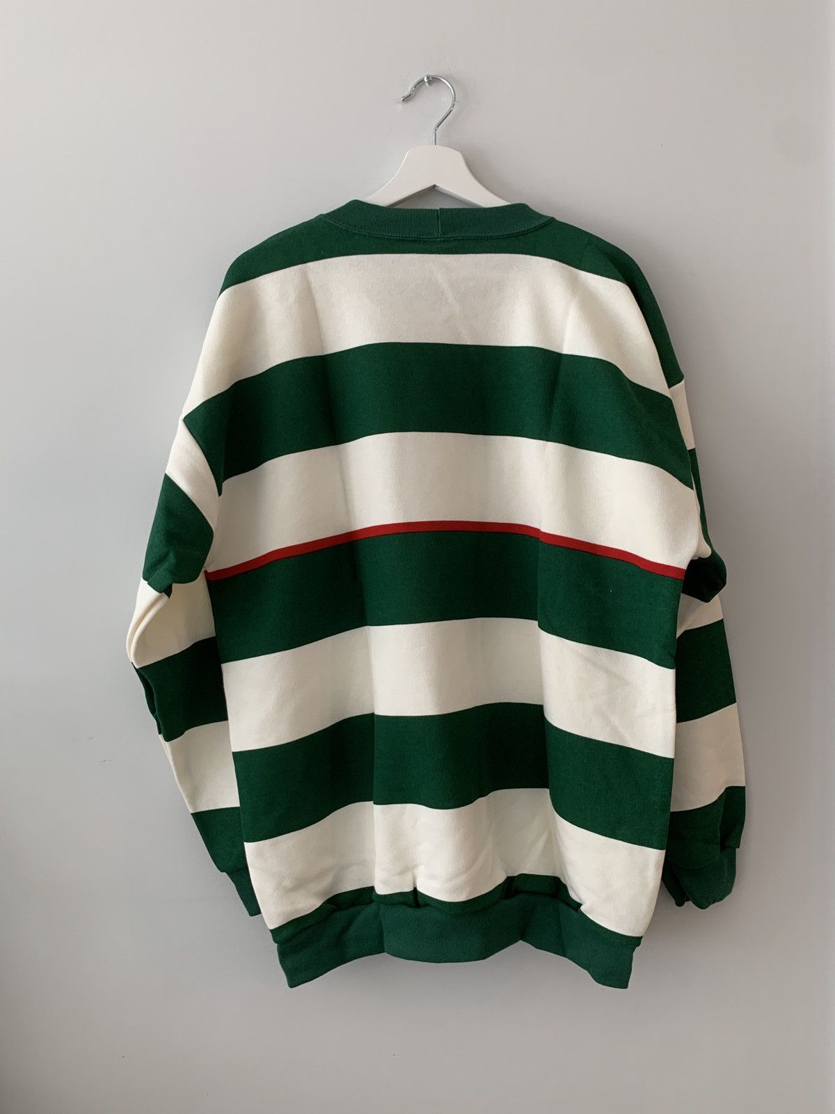 Heineken New Heineken Beer Striped Sweater Travis Kanye Rap Style Size US XL / EU 56 / 4 - 2 Thumbnail