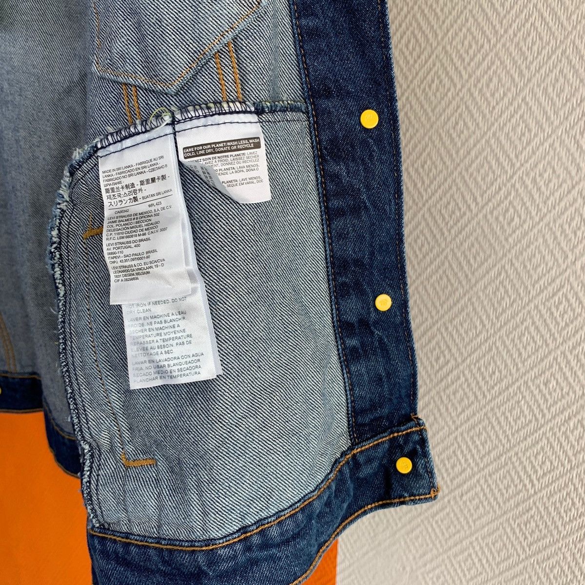 Snoopy levis jacket sales