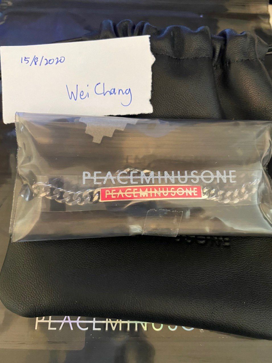 peaceminusone PMO Alphabet Bracelet #1 | Grailed