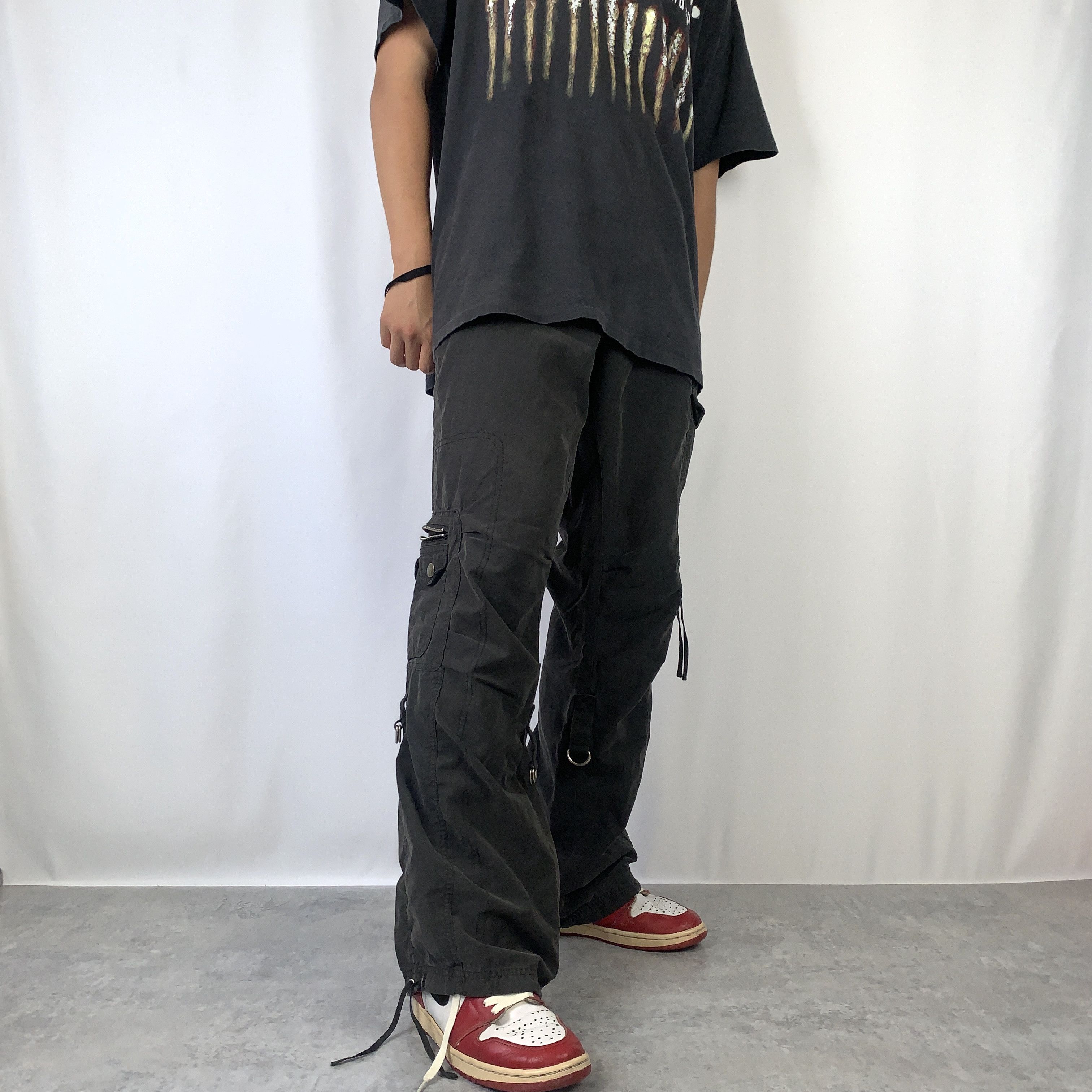 Vintage Faded Tactical Bondage Cargo Pants Size US 38 / EU 54 - 3 Thumbnail