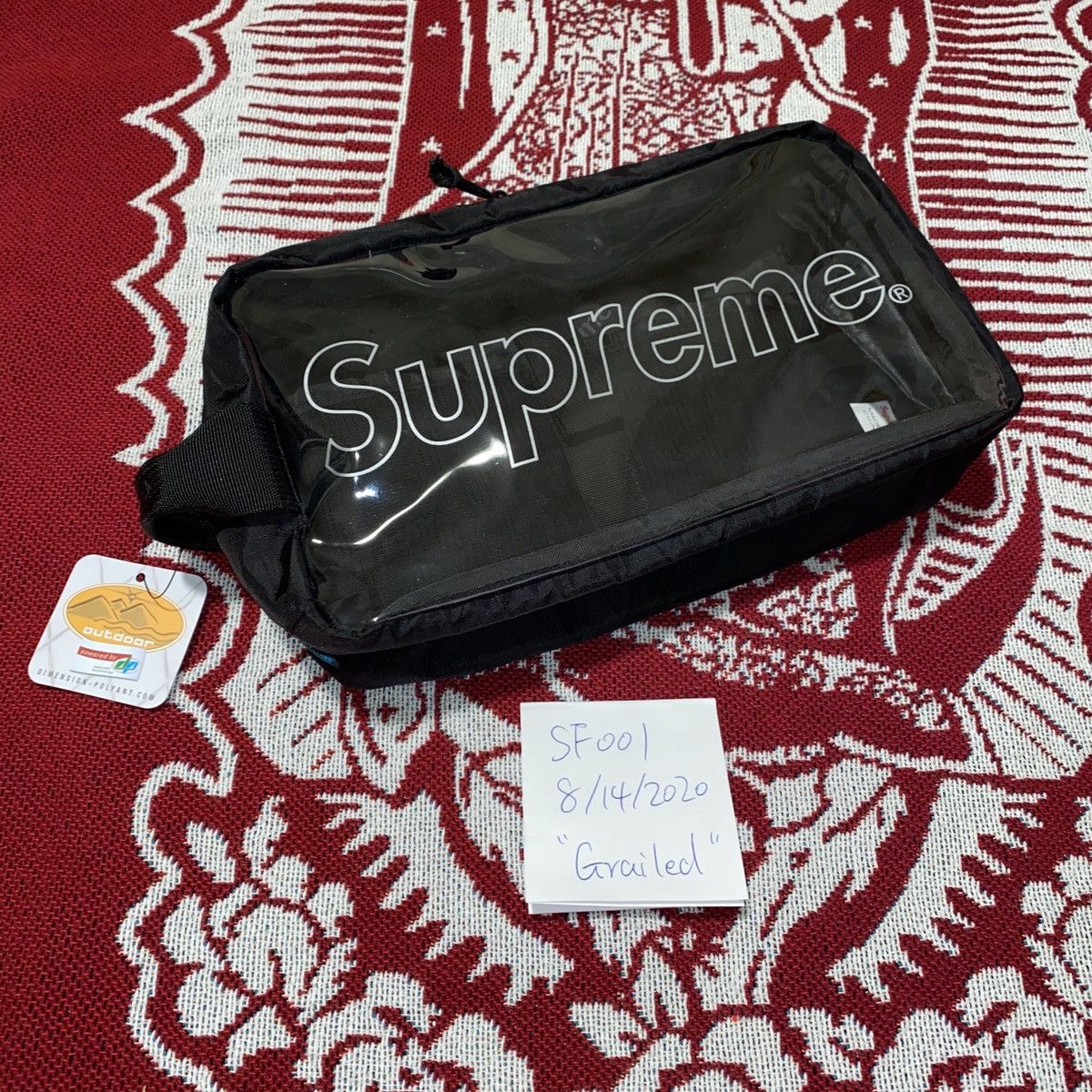 Supreme fw18 utility bag hot sale