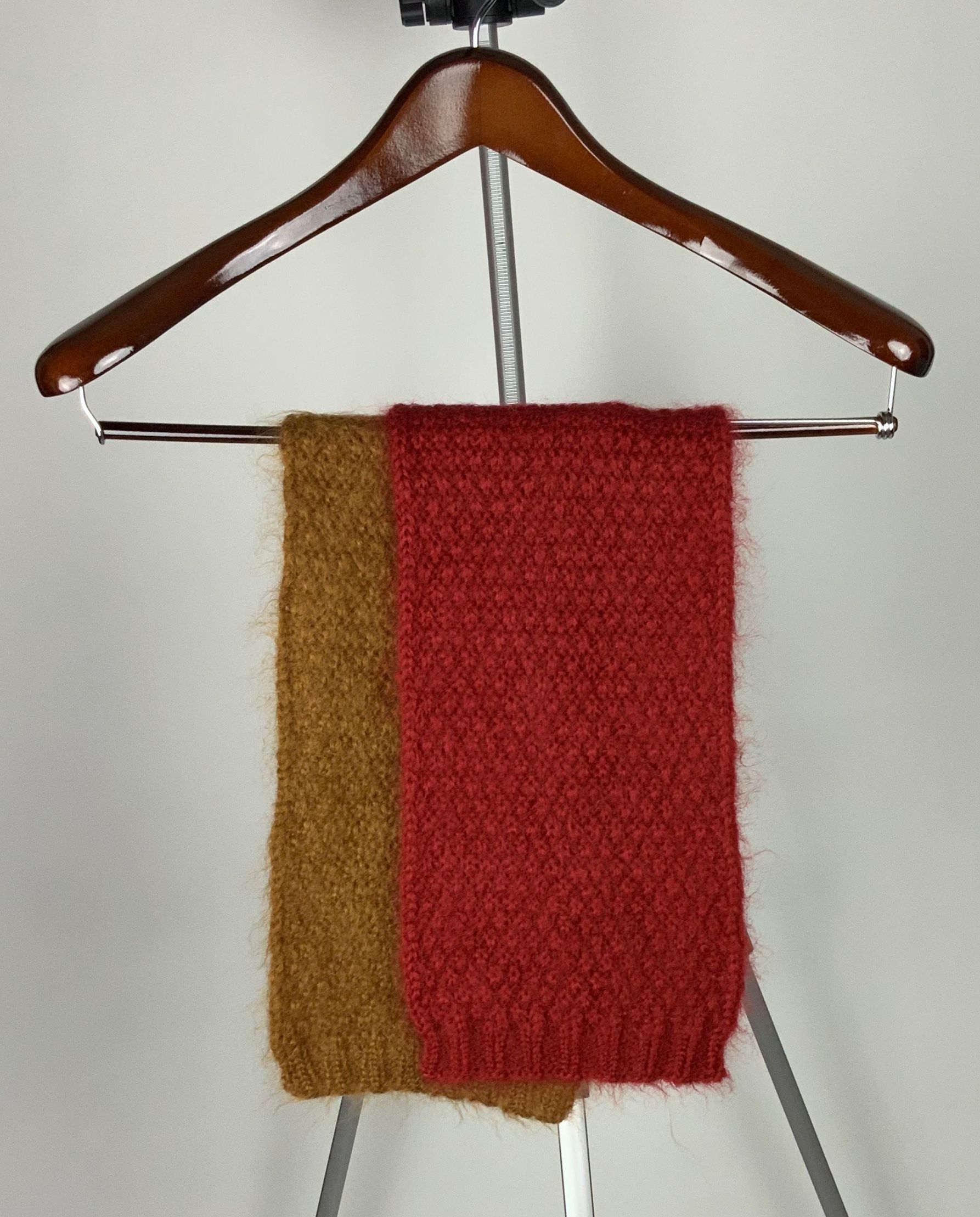 Marni Color Blocking Knit Mohair Scarf Size ONE SIZE - 1 Preview