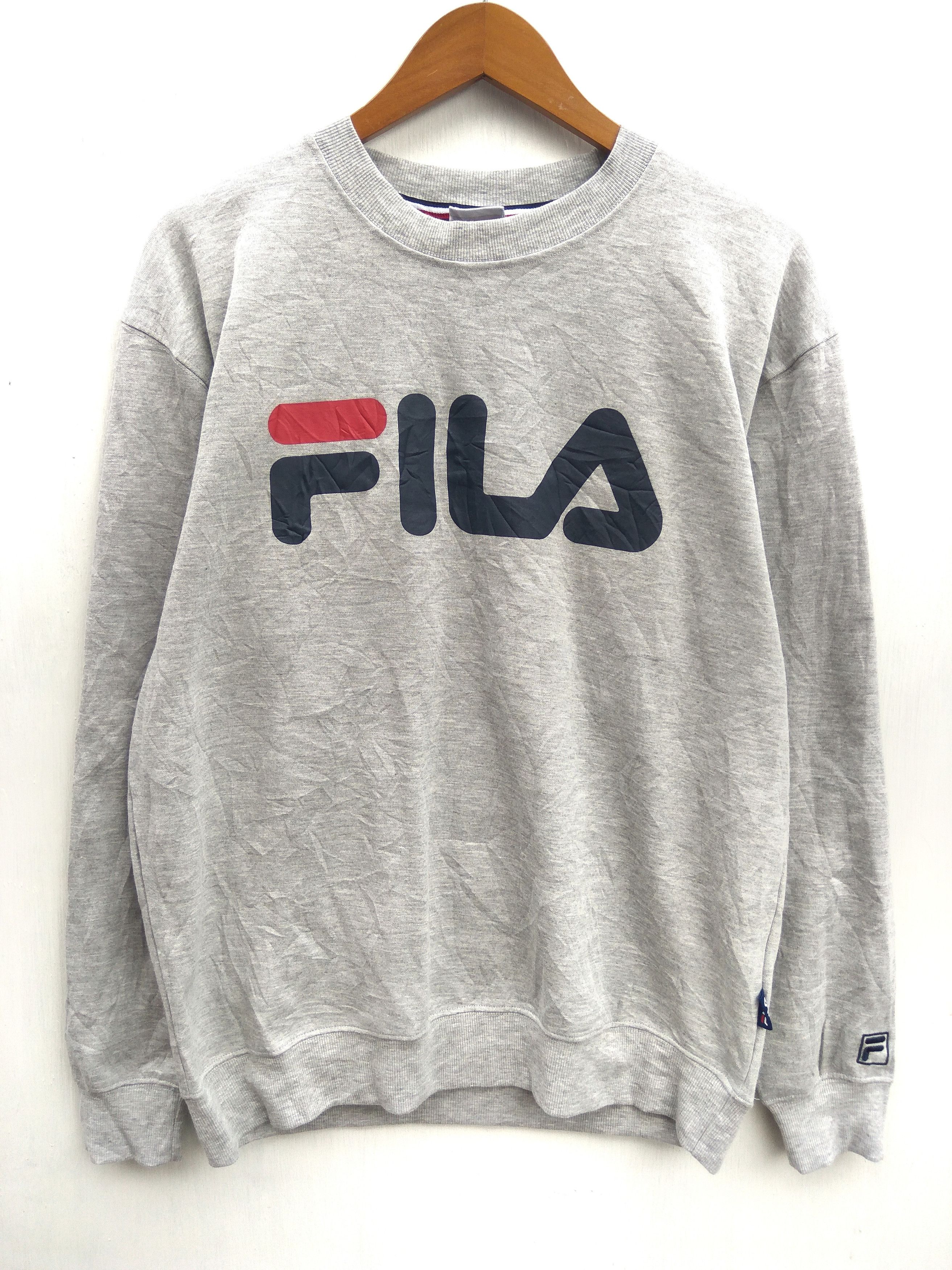 Fila Fila Sweatshirt spell out big logo Size US L / EU 52-54 / 3 - 2 Thumbnail