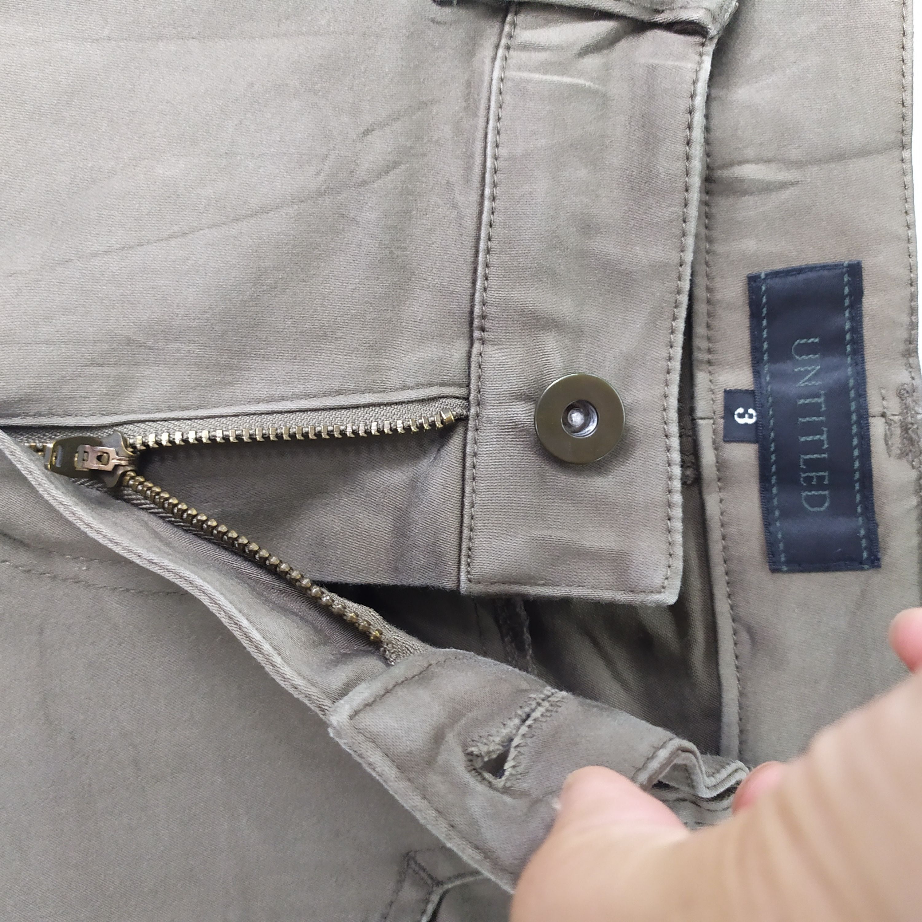Japanese Brand × Untitled&Co Untitled SKINNY Cargo Pants Size US 30 / EU 46 - 5 Thumbnail