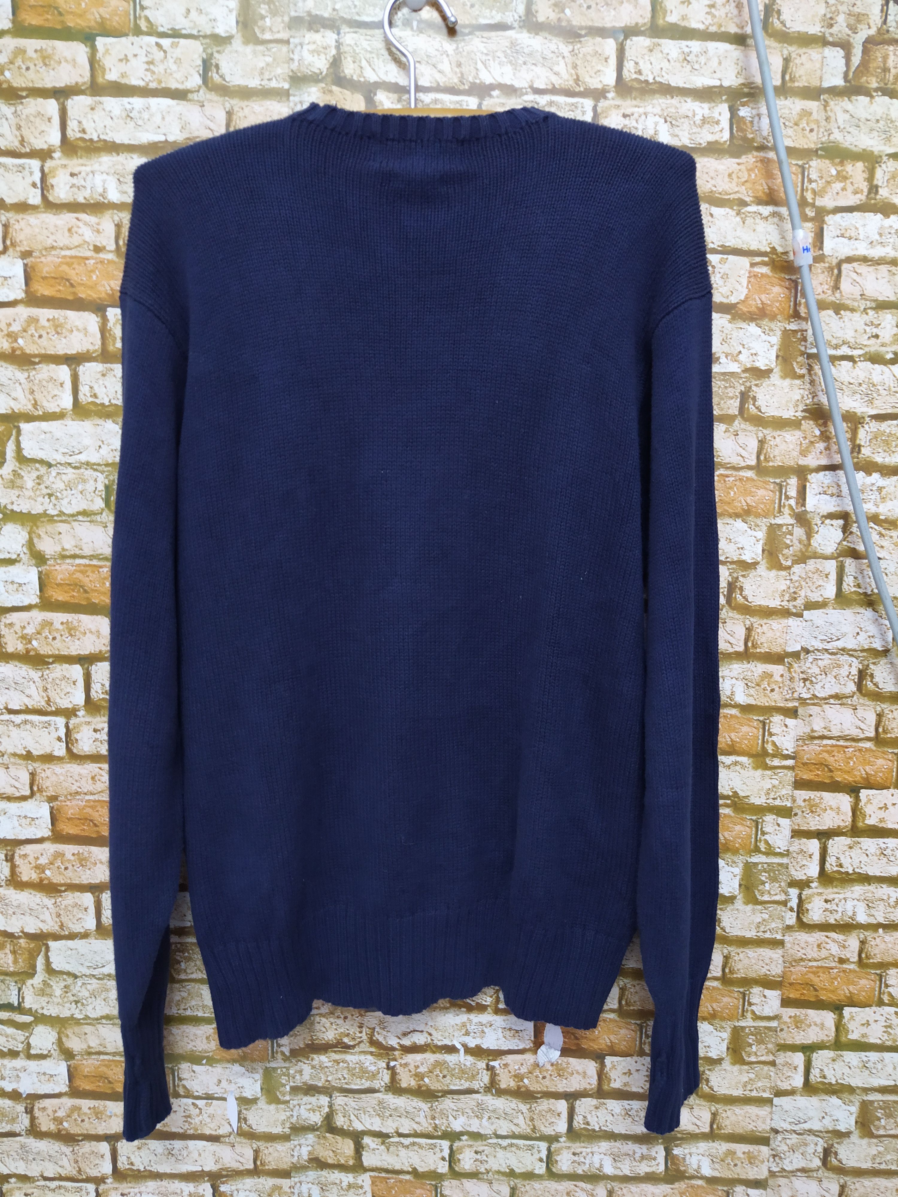 Polo Ralph Lauren × Vintage 90s POLO SPORT RALPH LAUREN BIG LOGO KNITWEAR FLAG (B441) Size US M / EU 48-50 / 2 - 4 Thumbnail