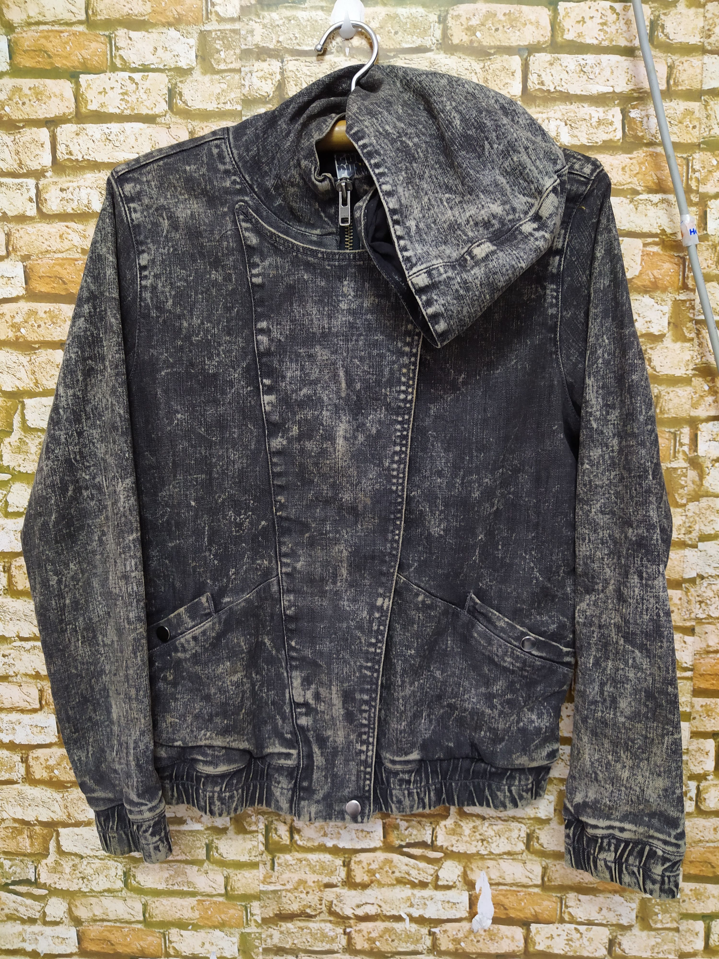 Japanese Brand GOLF PUNK WANG ACID WASHED JACKET AUSTRALIA (B445) Size US S / EU 44-46 / 1 - 2 Thumbnail
