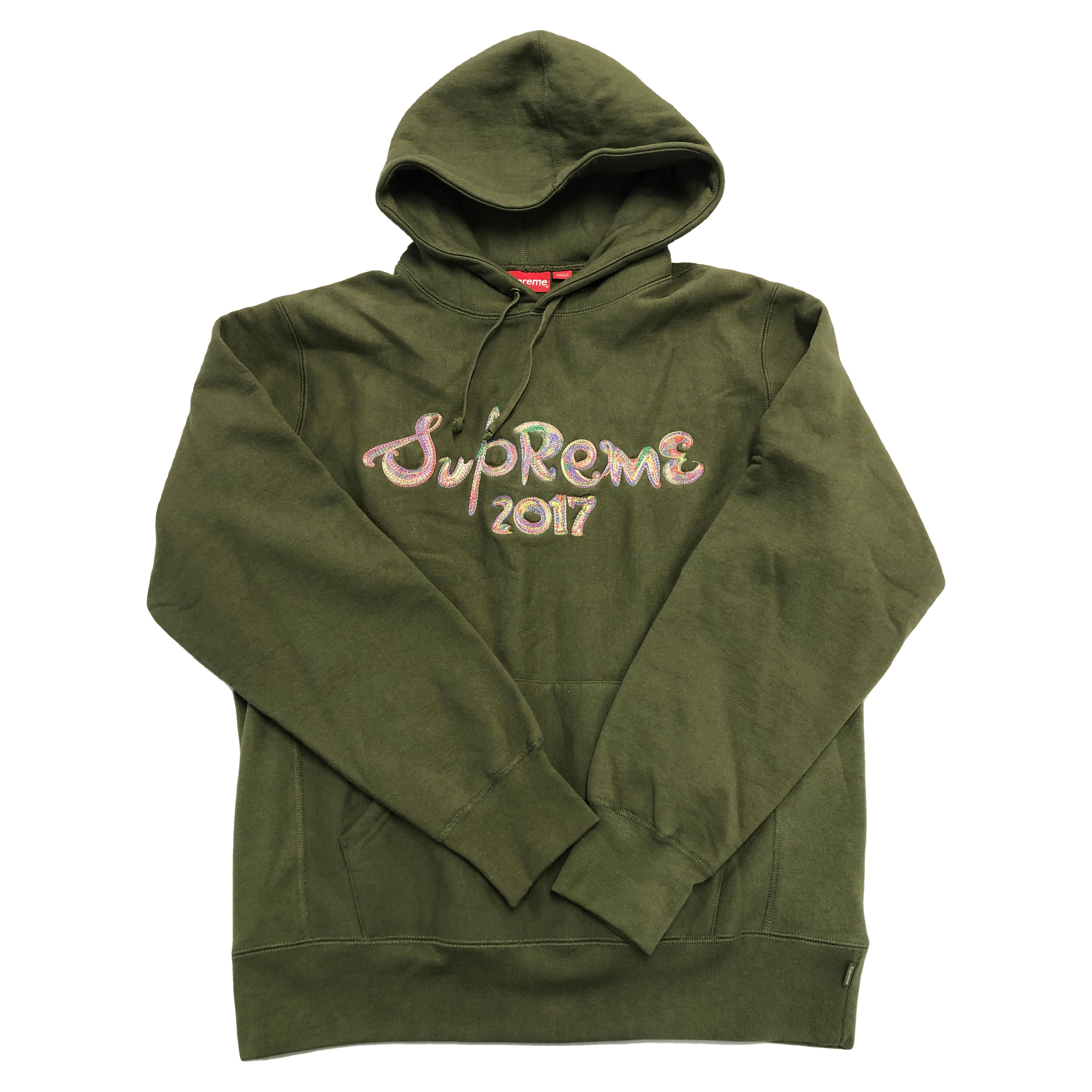 Supreme rainbow hoodie sale