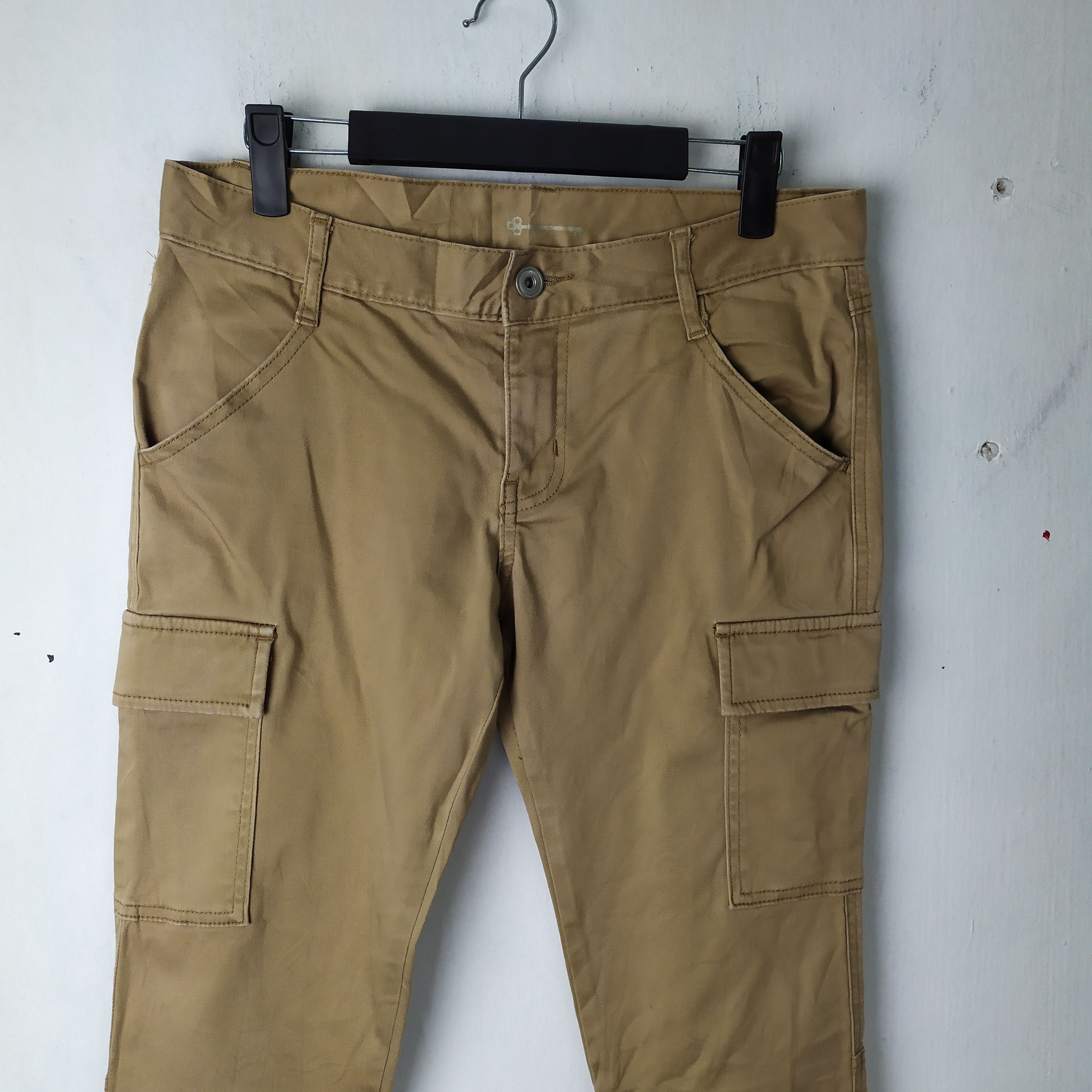 Japanese Brand JAPANESE KEY SKINNY CARGO PANTS Size US 29 - 3 Thumbnail