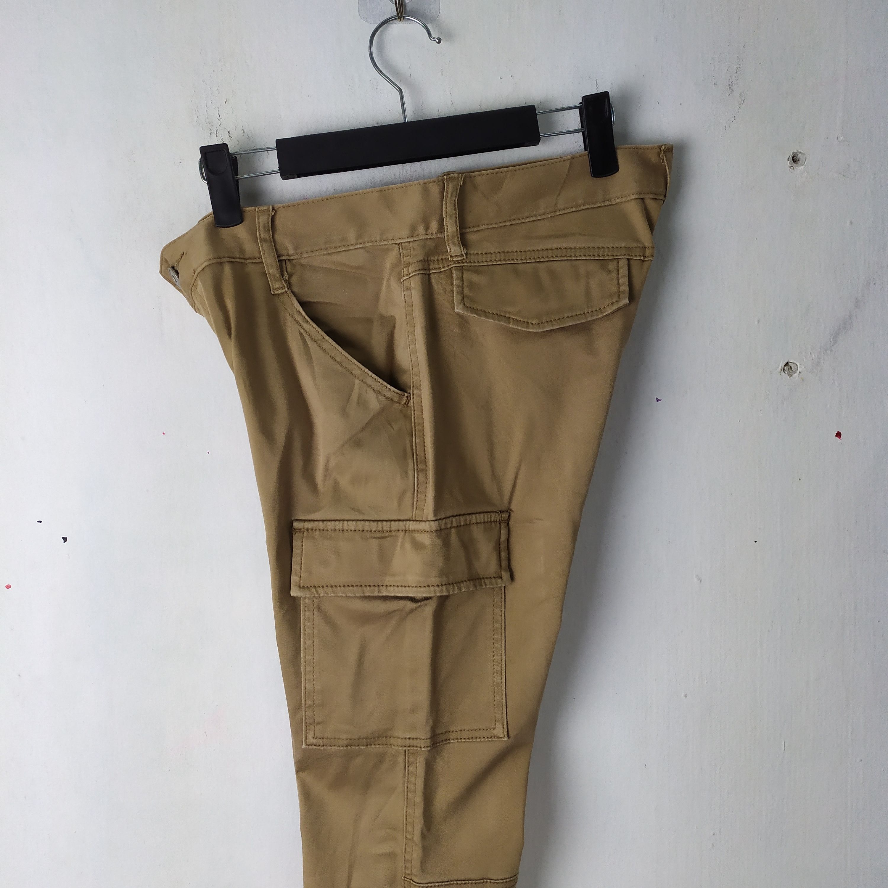 Japanese Brand JAPANESE KEY SKINNY CARGO PANTS Size US 29 - 7 Thumbnail
