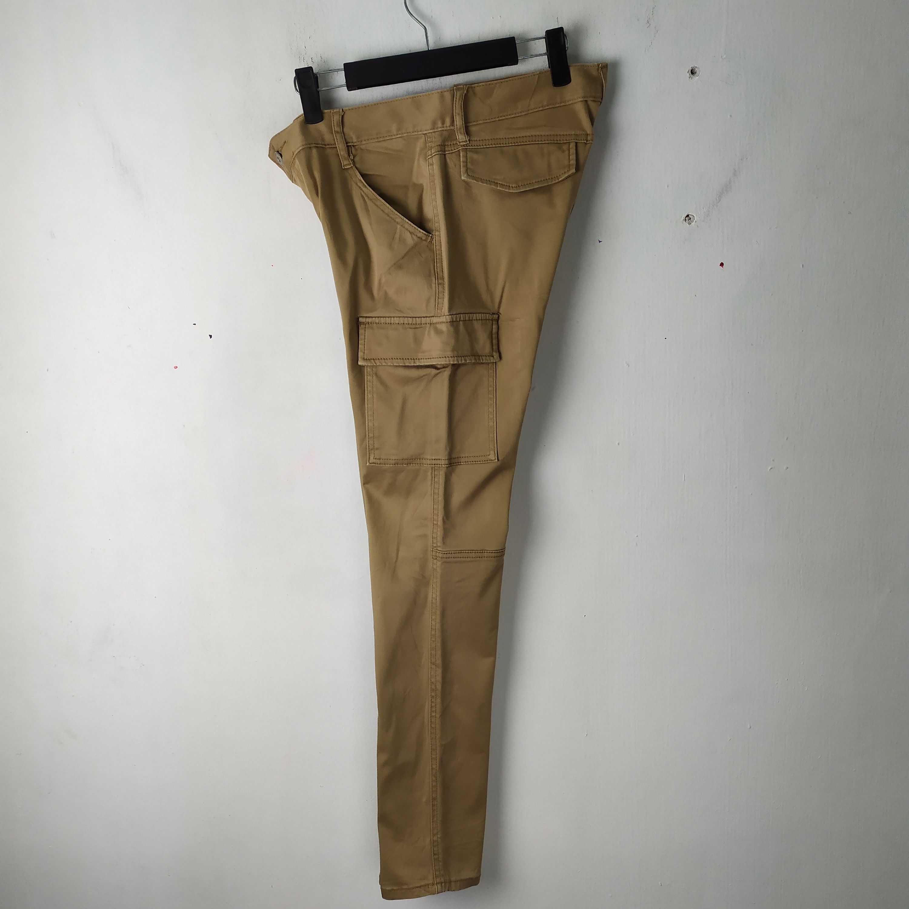 Japanese Brand JAPANESE KEY SKINNY CARGO PANTS Size US 29 - 6 Thumbnail