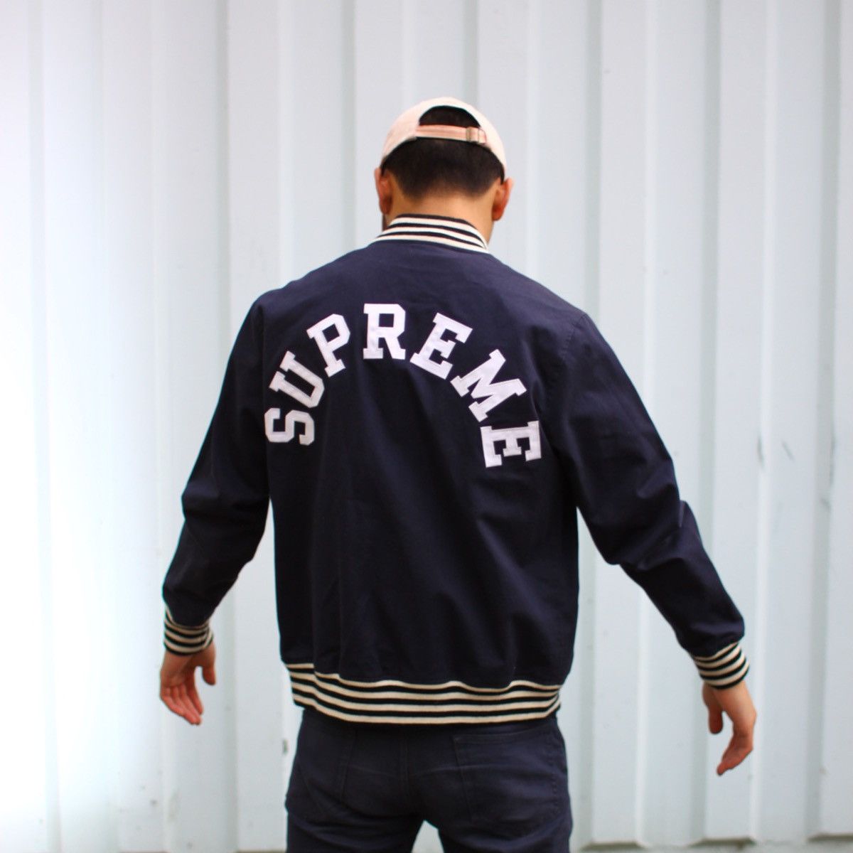 Supreme Supreme Bulldogs Arc Logo Varsity Jacket SS12 SIZE SMALL Size US S / EU 44-46 / 1 - 9 Thumbnail