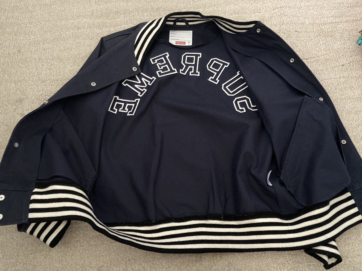 Supreme Supreme Bulldogs Arc Logo Varsity Jacket SS12 SIZE SMALL Size US S / EU 44-46 / 1 - 7 Thumbnail
