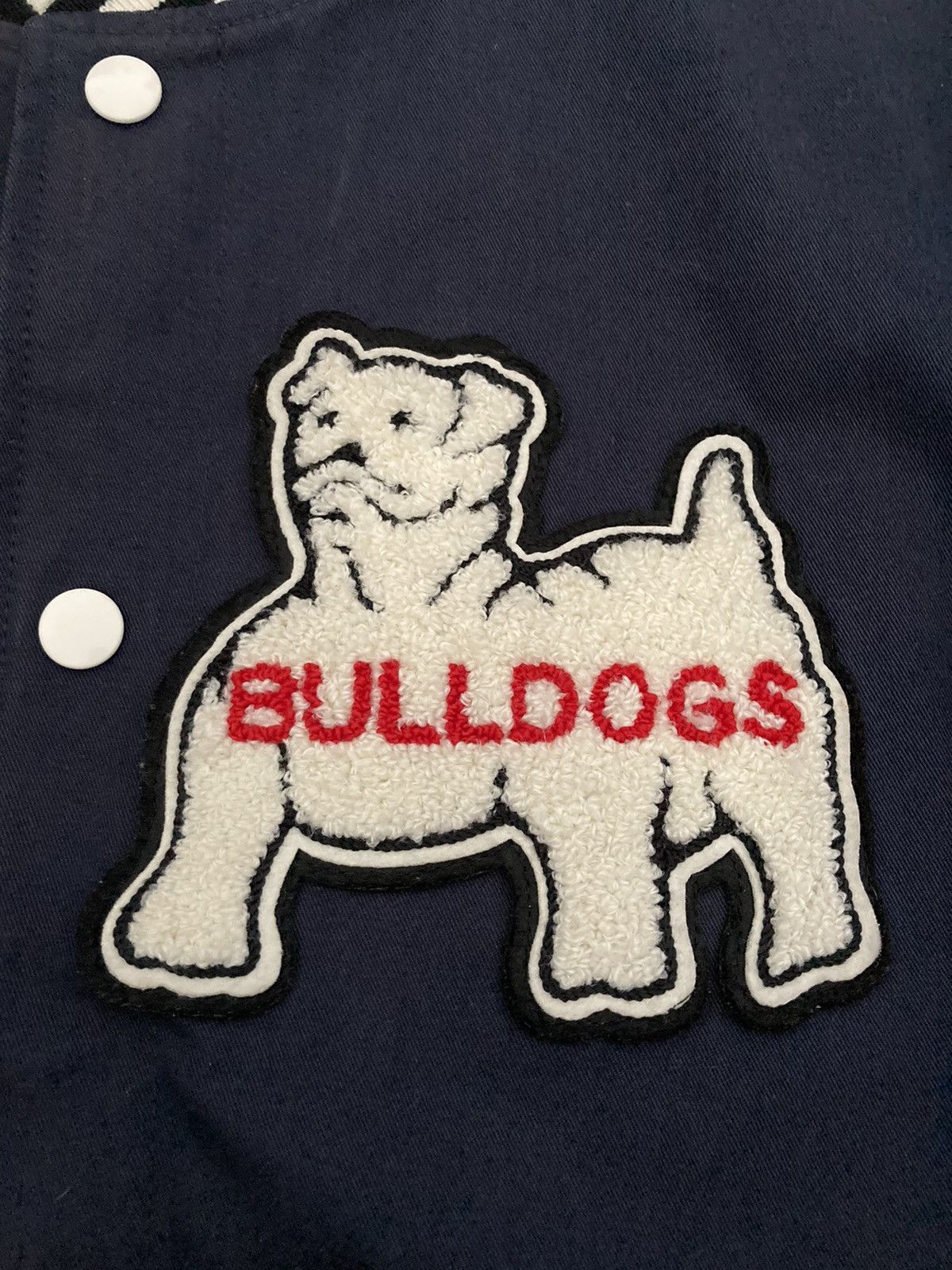 Supreme Supreme Bulldogs Arc Logo Varsity Jacket SS12 SIZE SMALL Size US S / EU 44-46 / 1 - 3 Thumbnail