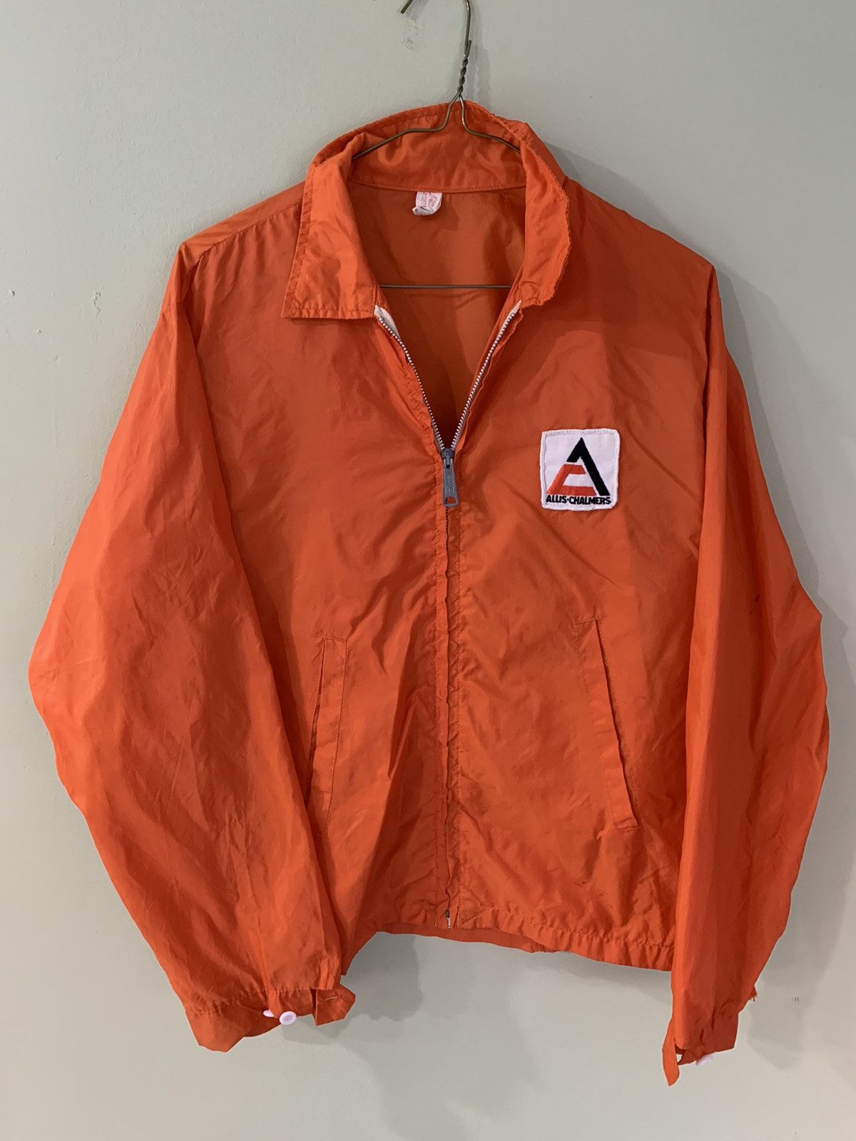 Vintage Vintage Allis Chalmers Light Zip Up Coat Jacket