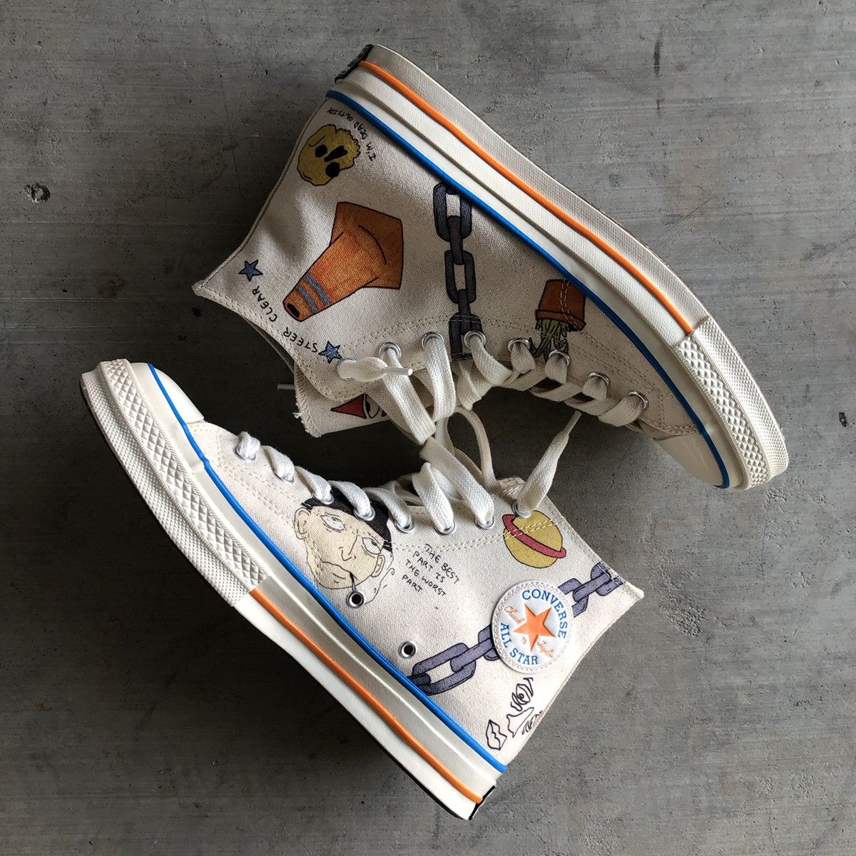 Converse Chuck 70 Artist Series x Wyatt Navaro x Tyler The Creator 