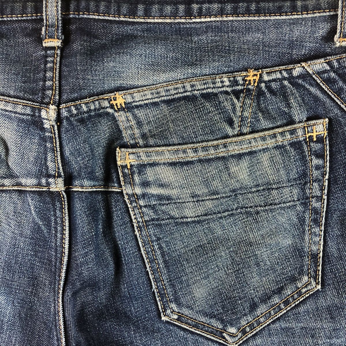 Number (N)ine Washed Dark Blue Denim Jeans Size US 31 - 6 Thumbnail