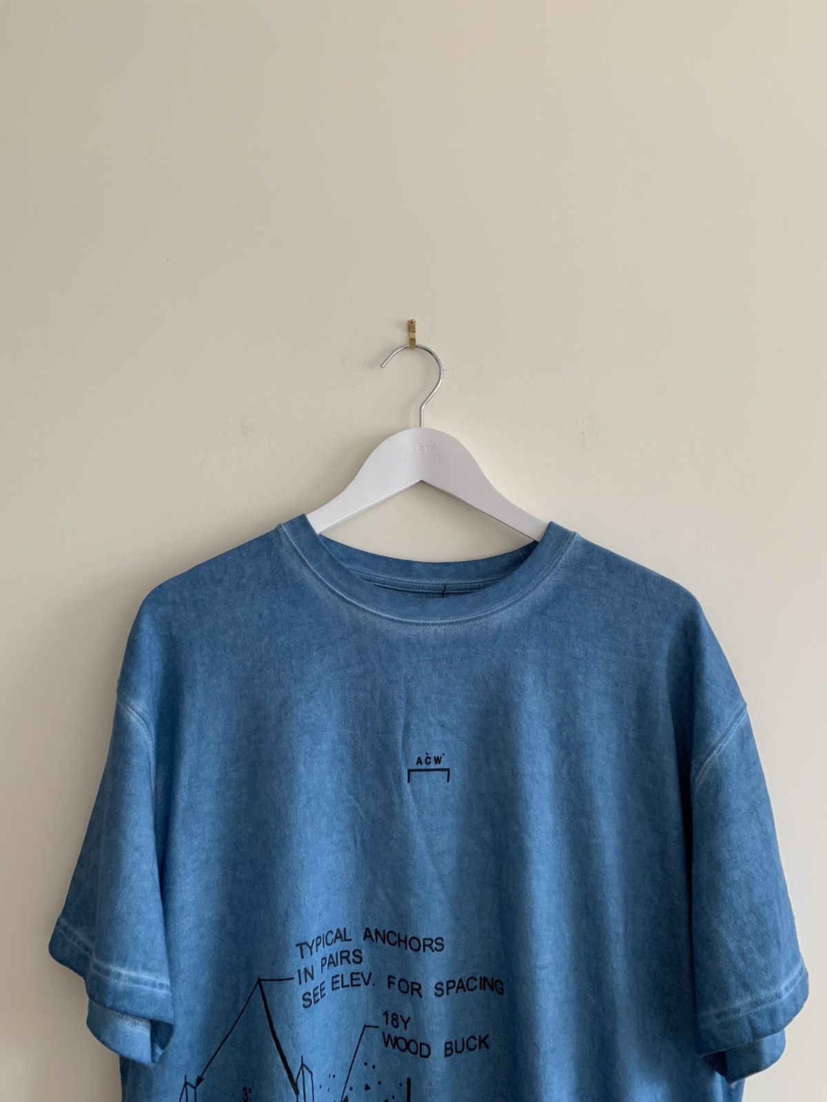 A-COLD-WALL* Blueprint Tee Size US L / EU 52-54 / 3 - 2 Thumbnail