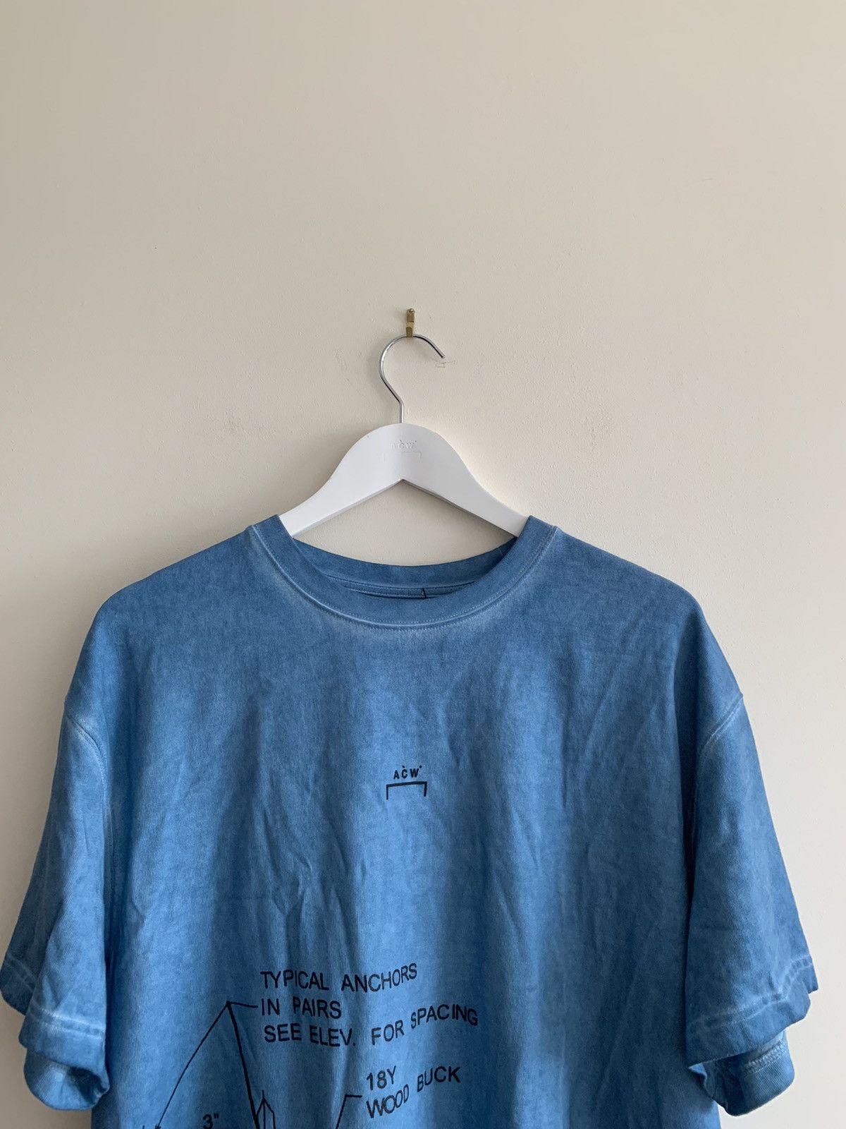 A-COLD-WALL* Blueprint Tee Size US L / EU 52-54 / 3 - 8 Thumbnail