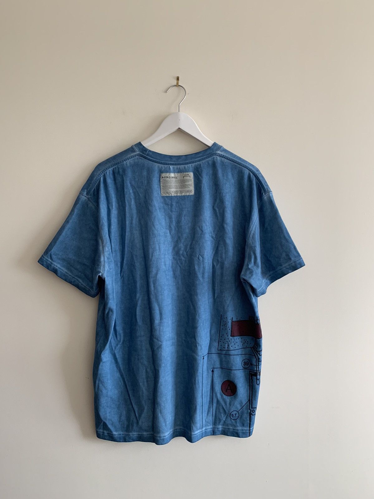 A-COLD-WALL* Blueprint Tee Size US L / EU 52-54 / 3 - 7 Thumbnail