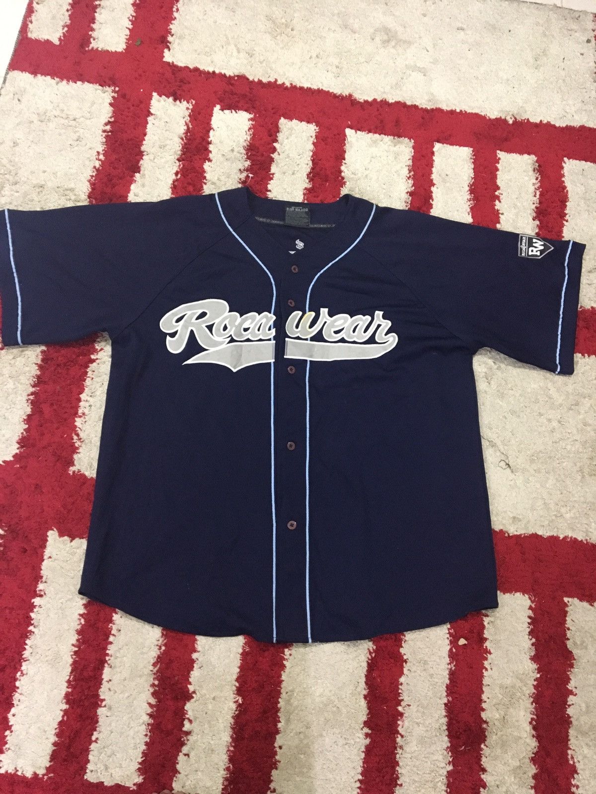 Rocawear Black 'Bounce' Baseball Jersey