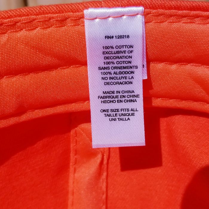 Snap Back Shock Top Hat Cap Snapback OSFM Orange Embroidered Beer Grailed