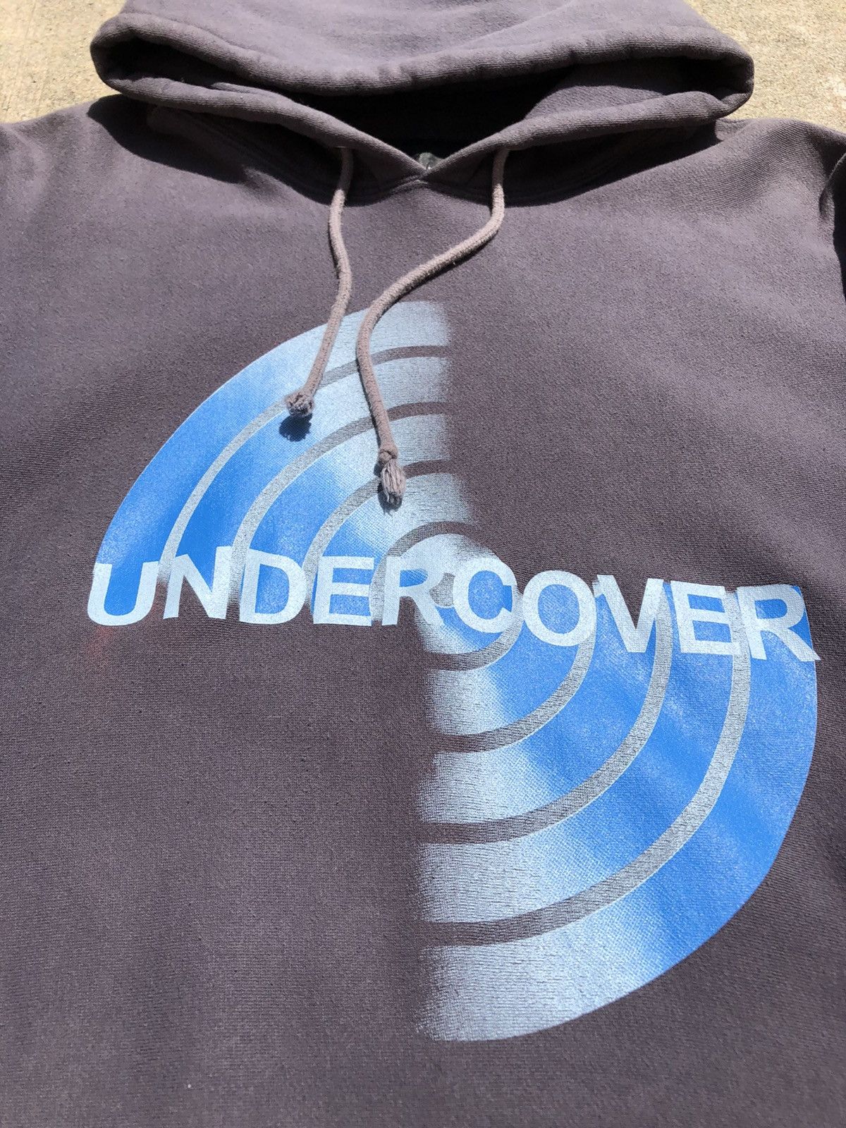 Undercover 2002 A/W Undercover washed spiral hoodie Size US L / EU 52-54 / 3 - 2 Thumbnail