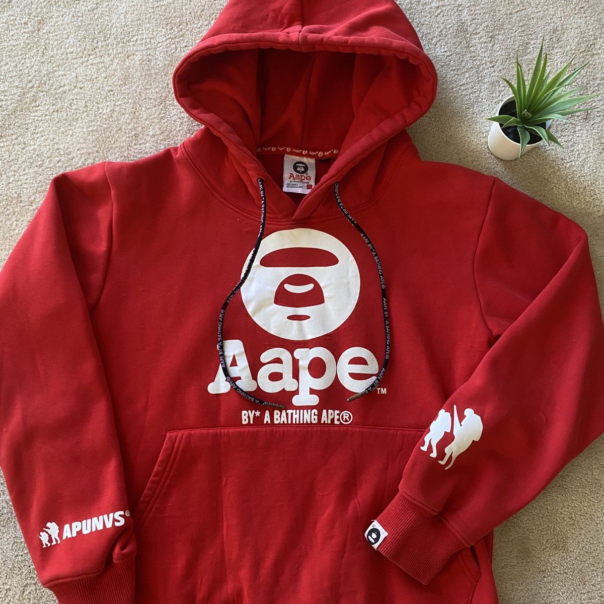 Aape hoodie chris brown style