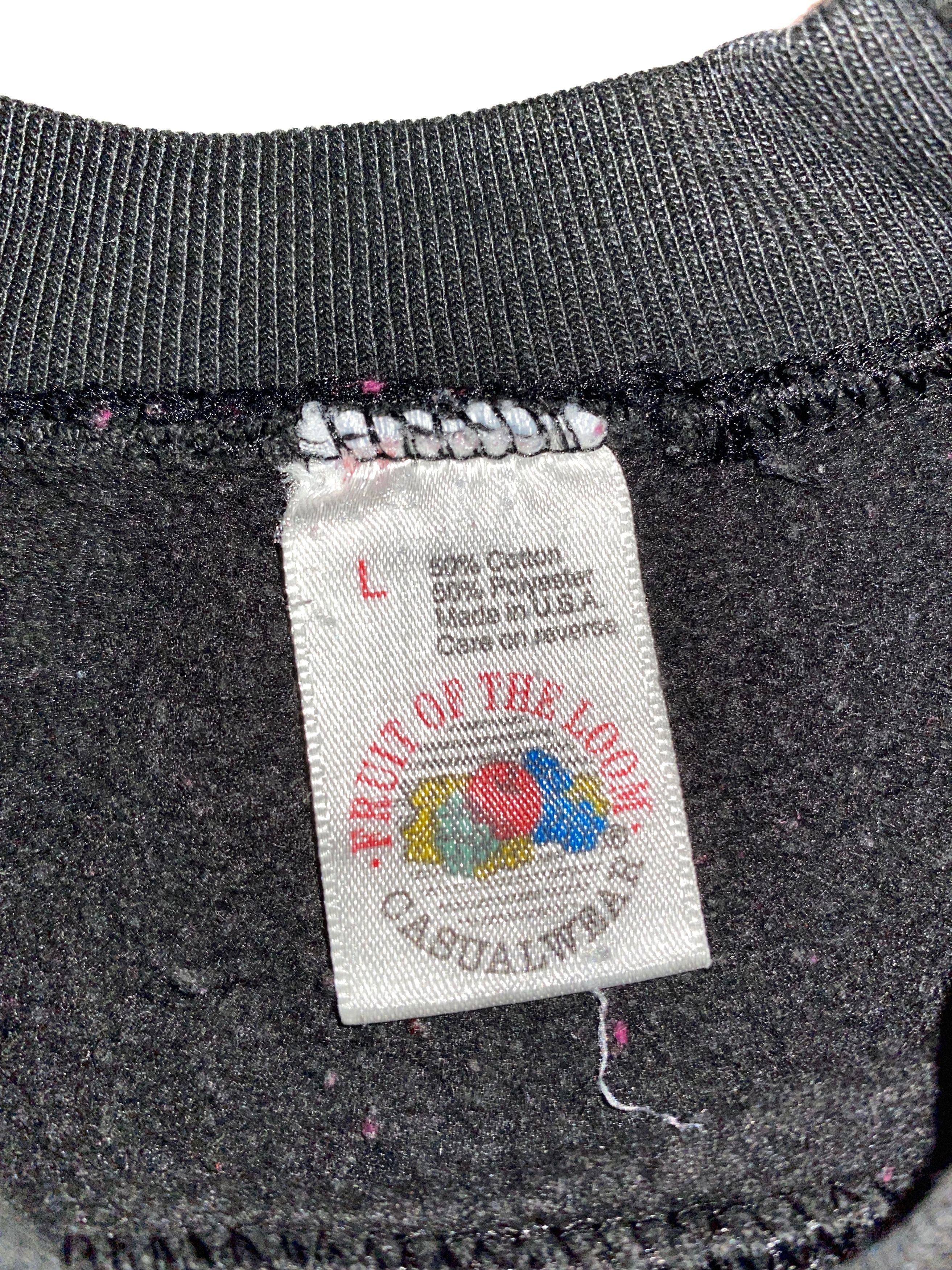 Fruit Of The Loom × Vintage Vintage 90s Blank Fruit Of The Loom Crewneck Size US L / EU 52-54 / 3 - 2 Thumbnail
