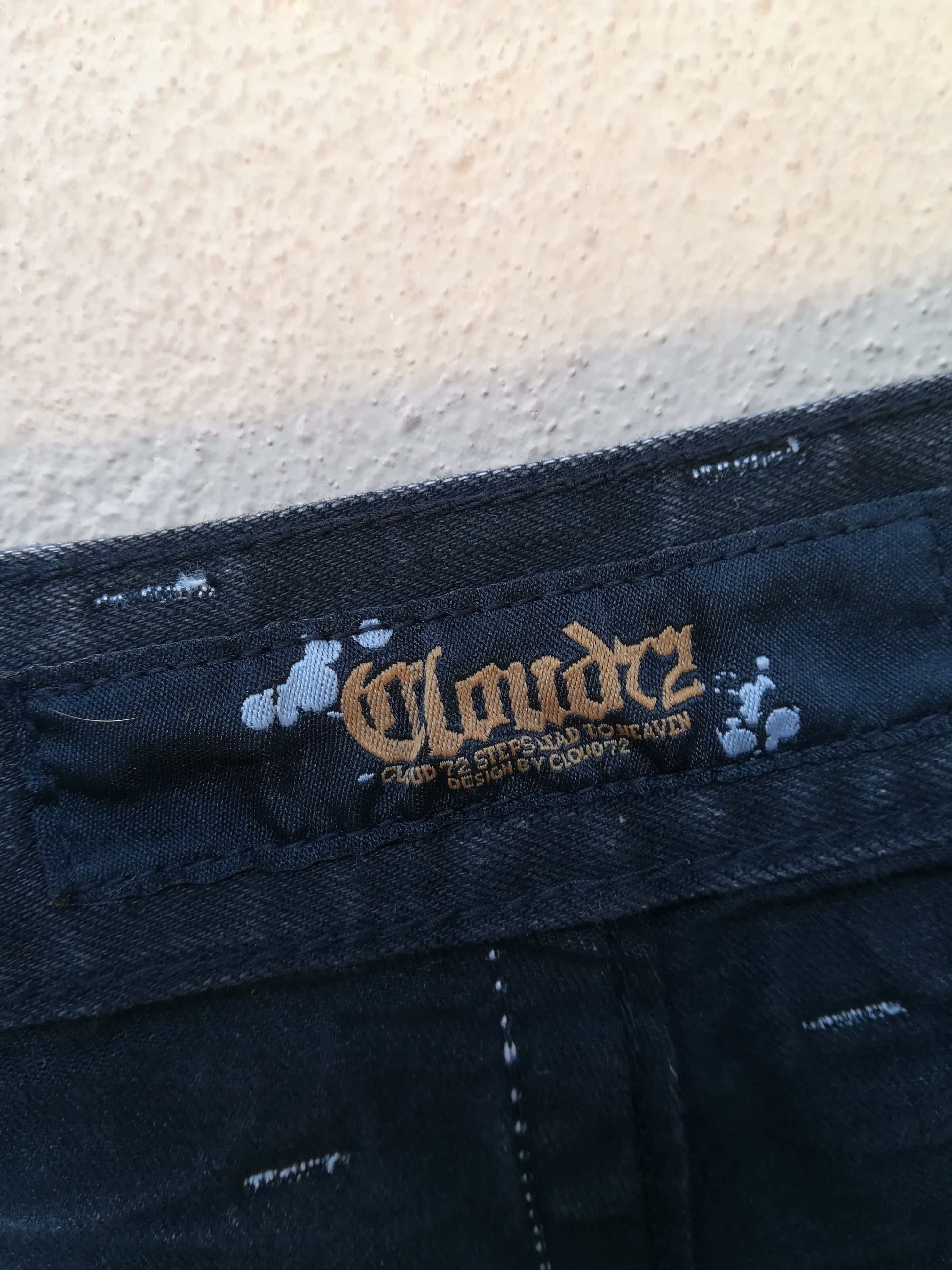 Designer CLOUD72 Distressed Nice Design Denim Size US 34 / EU 50 - 7 Thumbnail