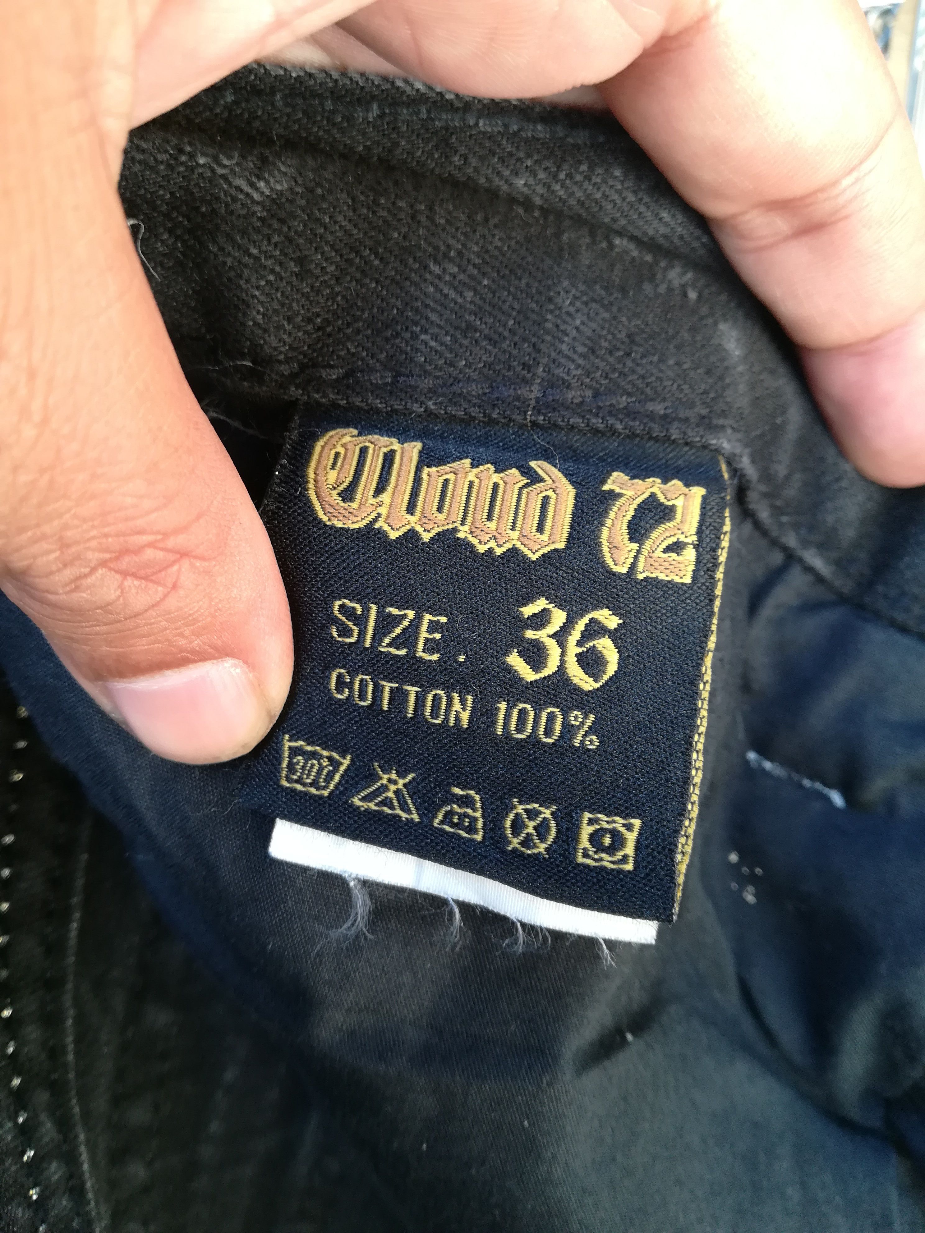 Designer CLOUD72 Distressed Nice Design Denim Size US 34 / EU 50 - 10 Thumbnail