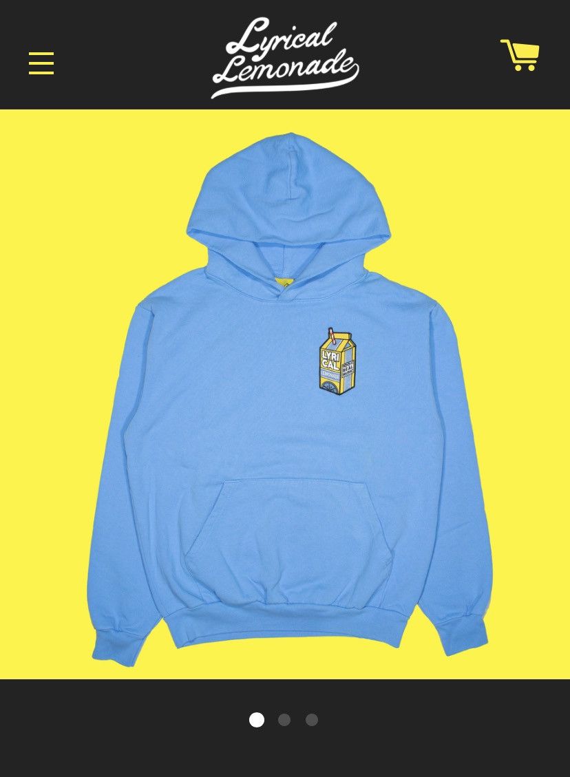 Lyrical Lemonade Lyrical Lemonade Carton Patch Hoodie - Size Large Size US L / EU 52-54 / 3 - 5 Thumbnail