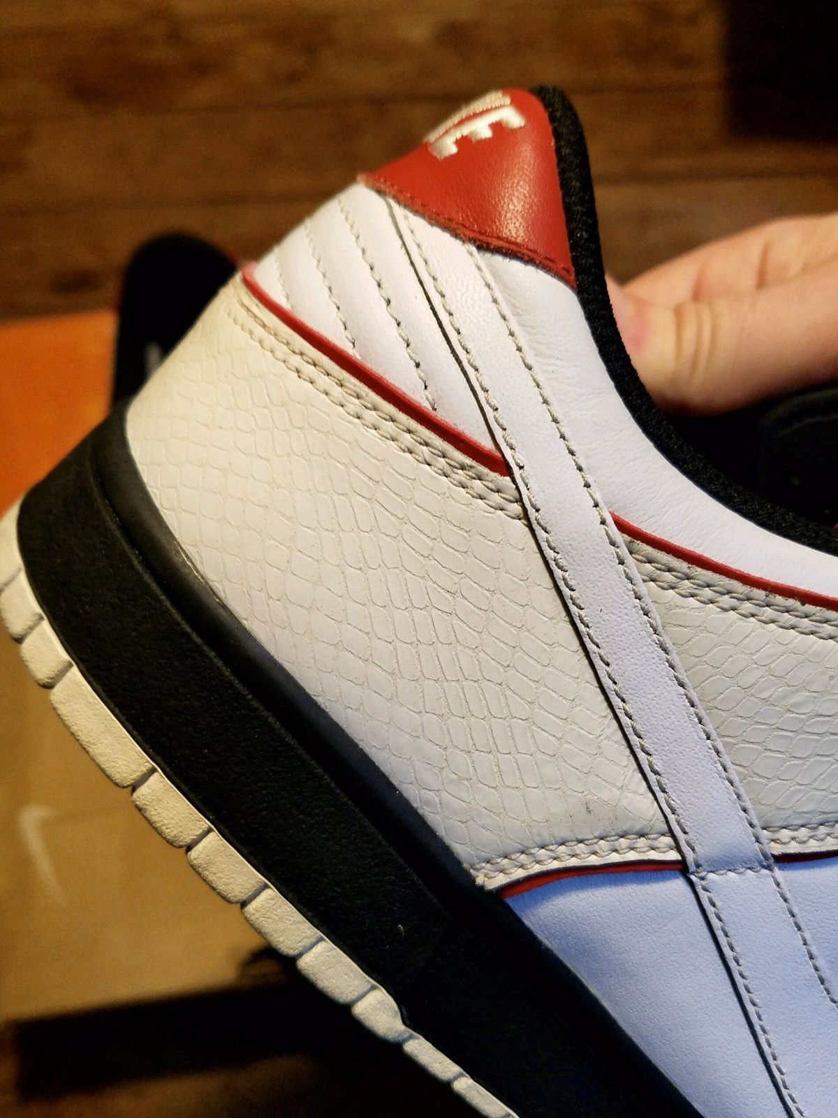 Jordan Brand Nike Dunk Low CL Jordan Pack - Chicago, size 12 Size US 12 / EU 45 - 9 Thumbnail
