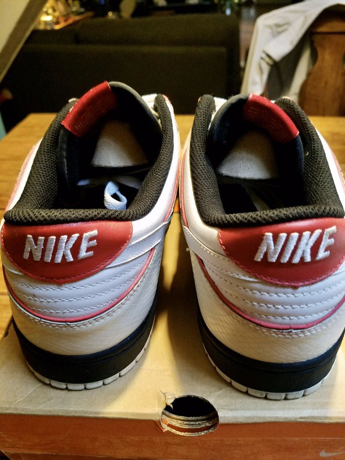 Jordan Brand Nike Dunk Low CL Jordan Pack - Chicago, size 12 Size US 12 / EU 45 - 6 Thumbnail