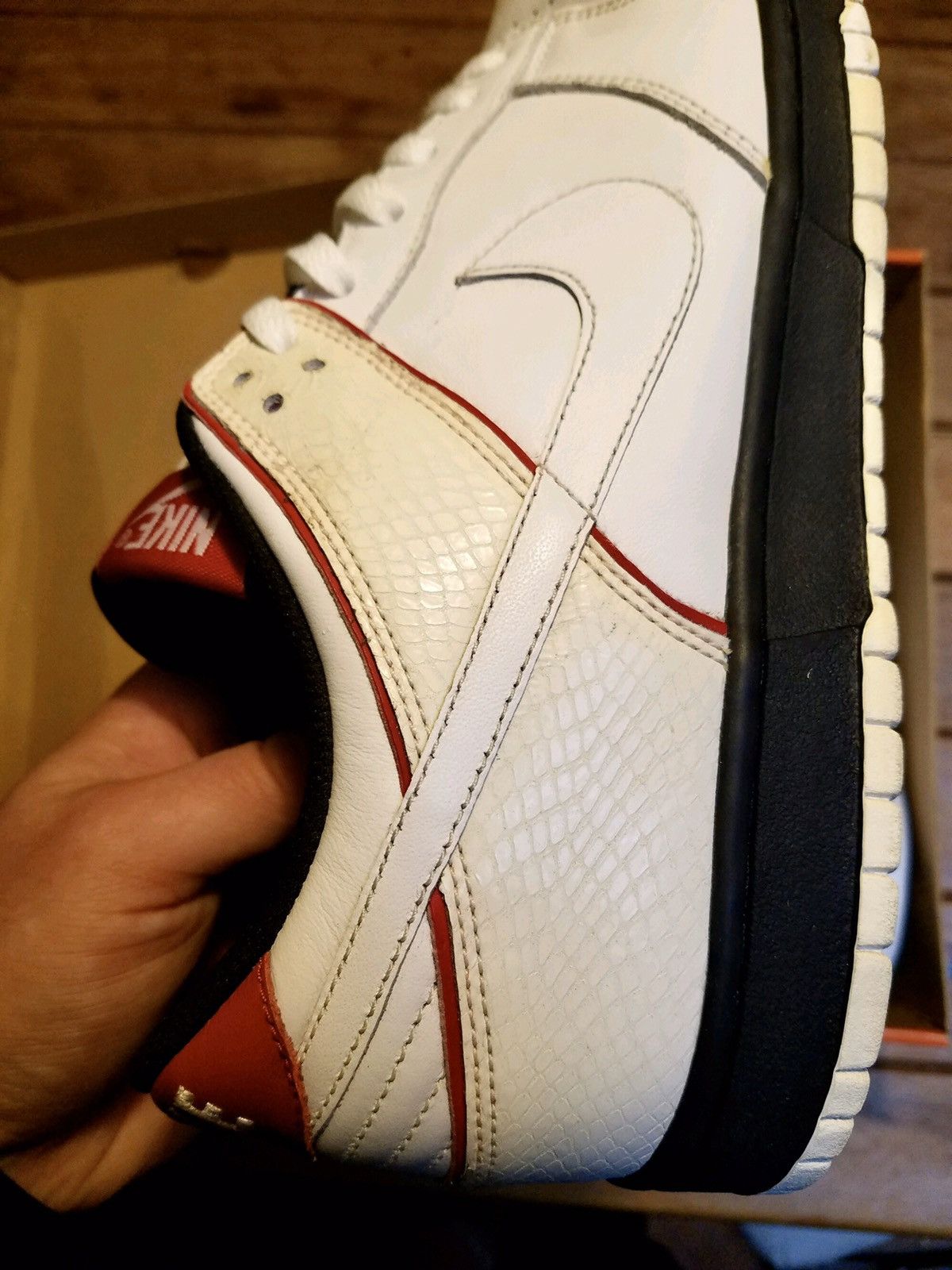 Jordan Brand Nike Dunk Low CL Jordan Pack - Chicago, size 12 Size US 12 / EU 45 - 7 Thumbnail