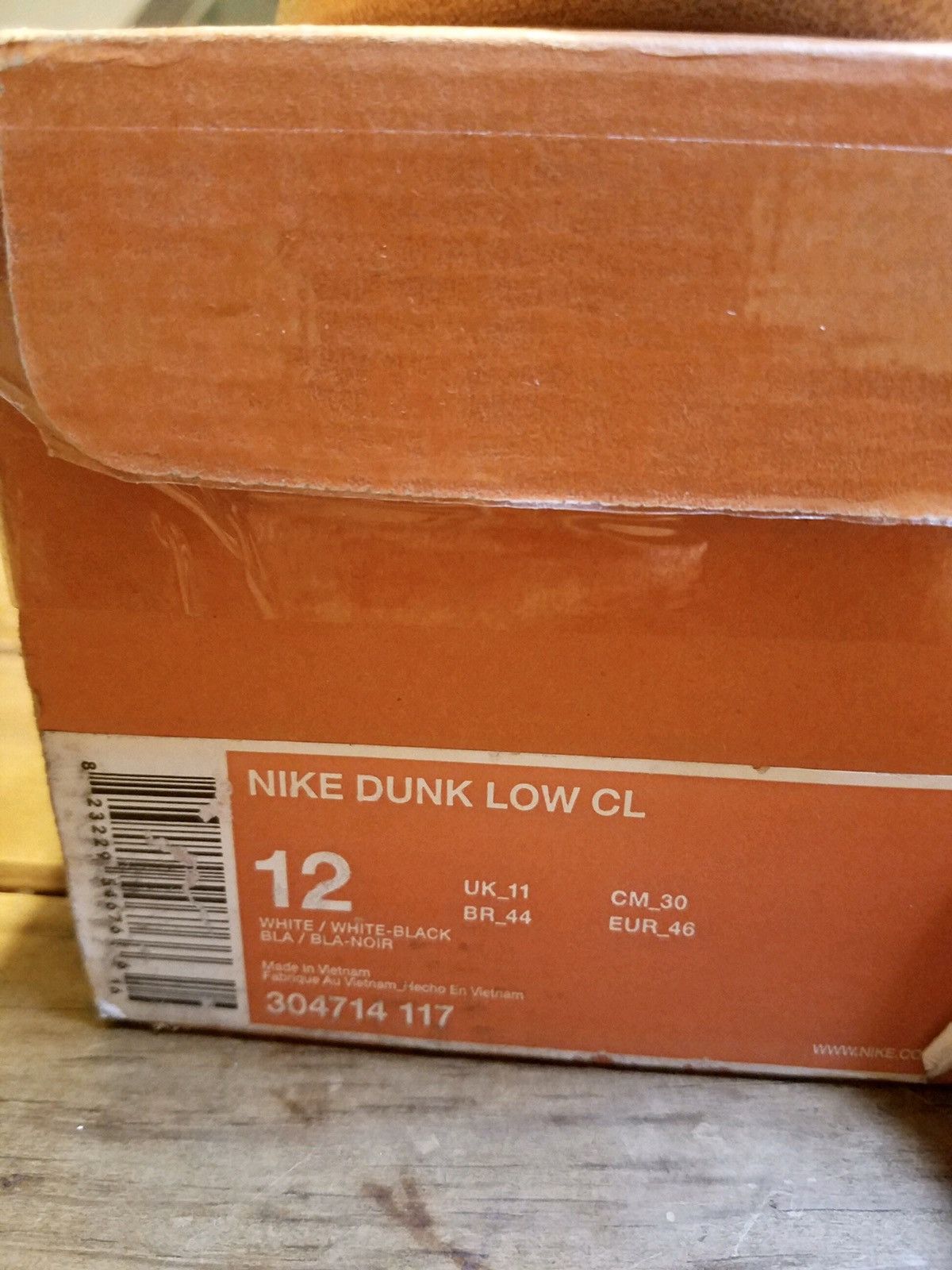 Jordan Brand Nike Dunk Low CL Jordan Pack - Chicago, size 12 Size US 12 / EU 45 - 12 Thumbnail