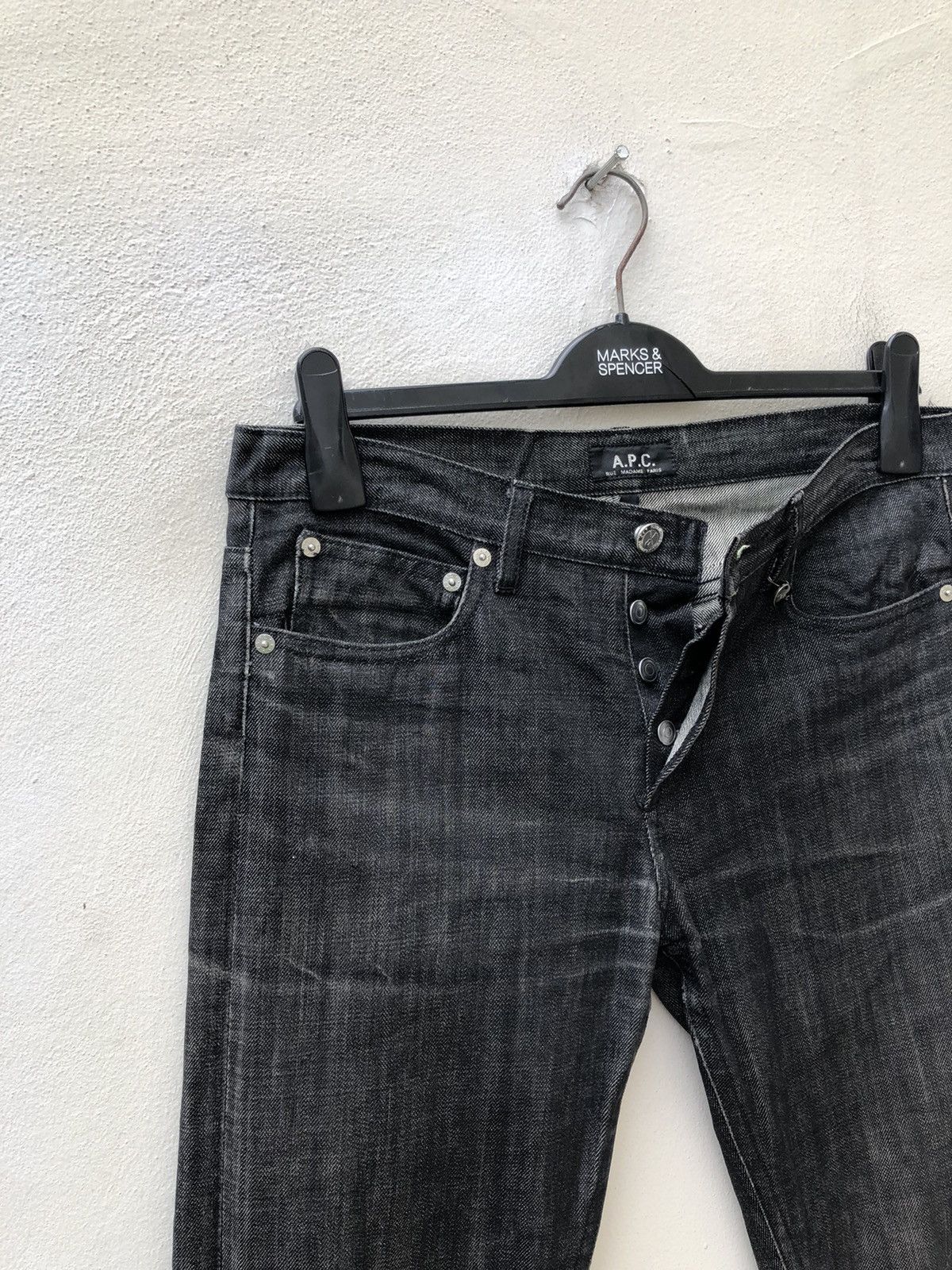 A.P.C. A.p.c. Distressed Denim Jeans Size US 29 - 5 Thumbnail