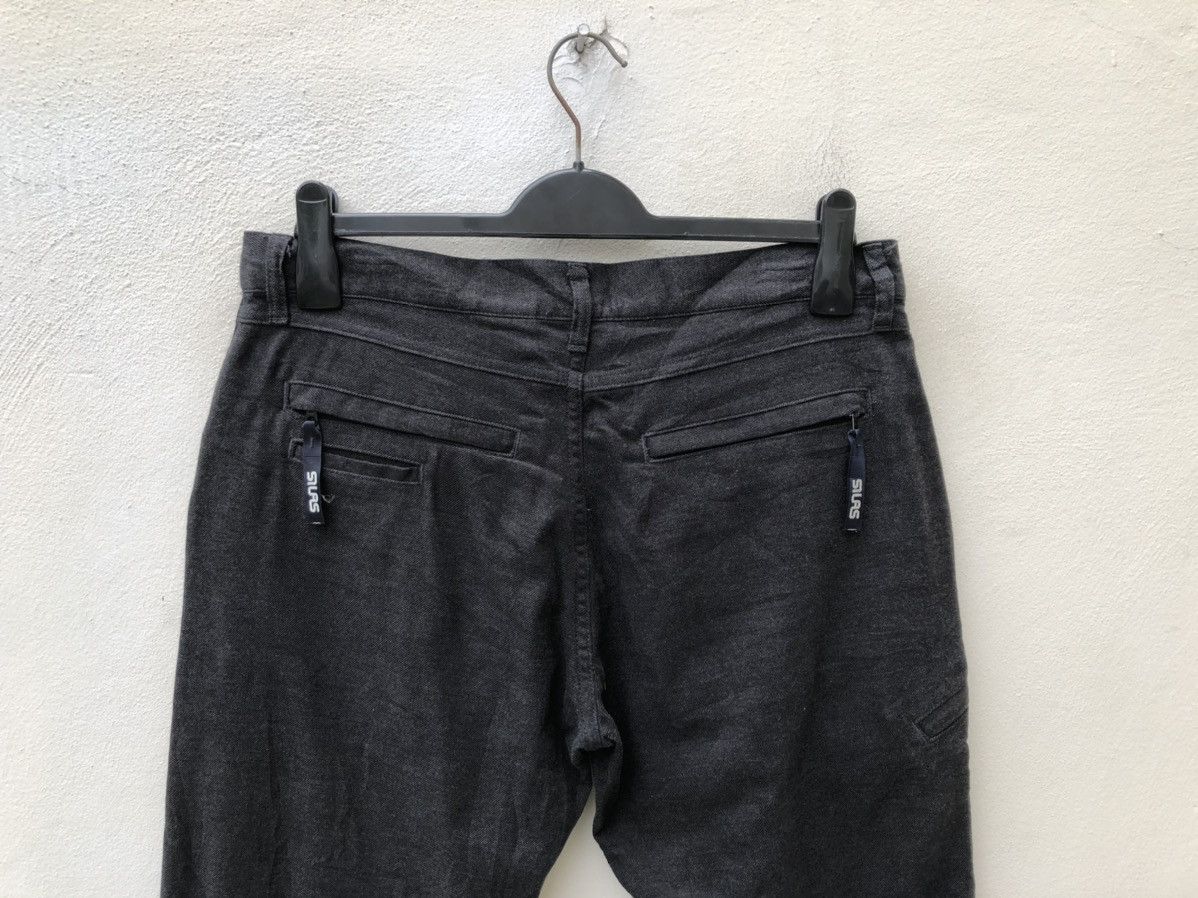 Silas Silas Dark Grey Multi Pocket Trouser Cargo Pant Size US 32 / EU 48 - 7 Thumbnail