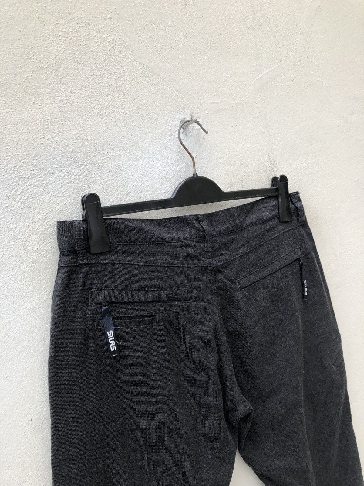 Silas Silas Dark Grey Multi Pocket Trouser Cargo Pant Size US 32 / EU 48 - 10 Thumbnail
