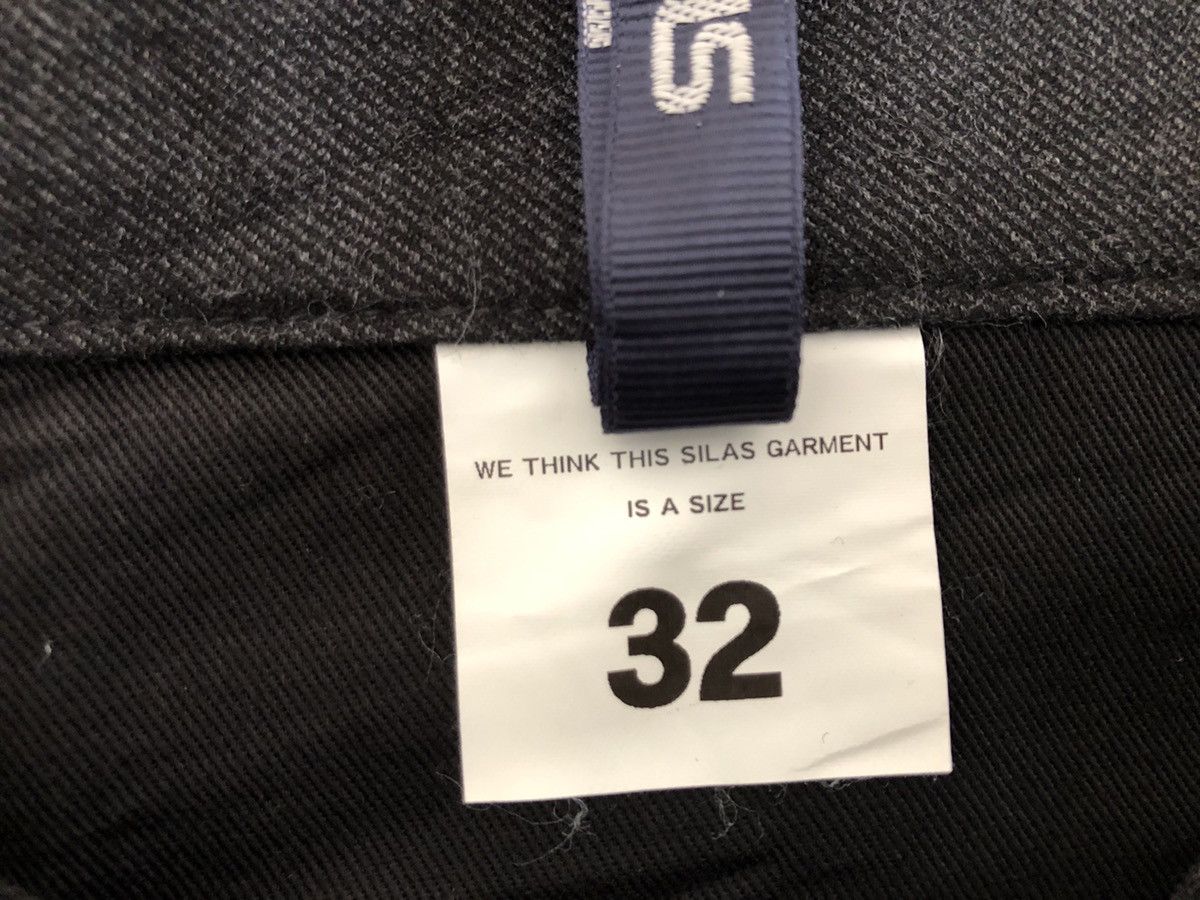 Silas Silas Dark Grey Multi Pocket Trouser Cargo Pant Size US 32 / EU 48 - 16 Thumbnail