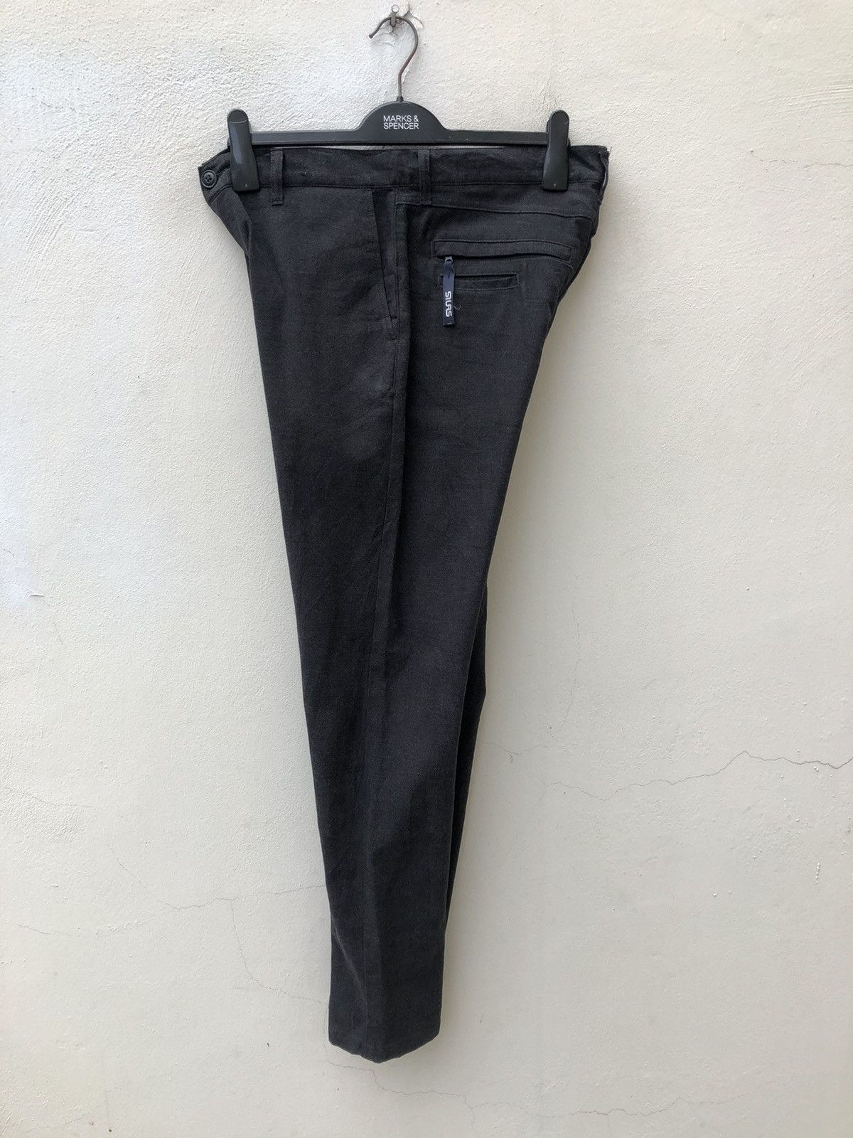 Silas Silas Dark Grey Multi Pocket Trouser Cargo Pant Size US 32 / EU 48 - 11 Thumbnail