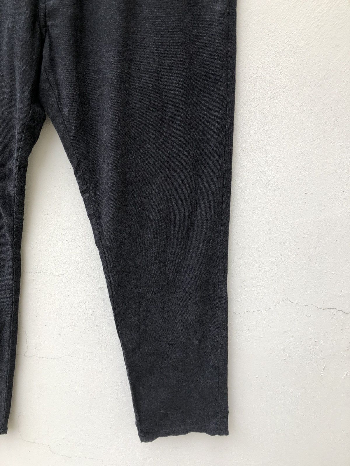 Silas Silas Dark Grey Multi Pocket Trouser Cargo Pant Size US 32 / EU 48 - 4 Thumbnail