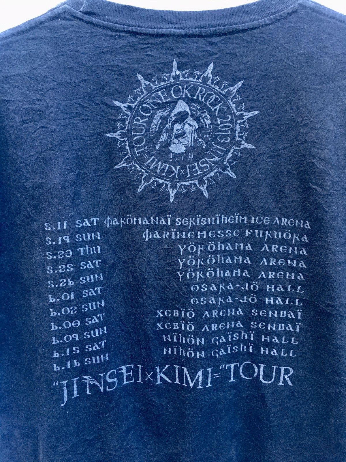 Band Tees × Japanese Brand Jinsei x Kimi One Ok Rock Japanese Band Tee Size US L / EU 52-54 / 3 - 5 Thumbnail