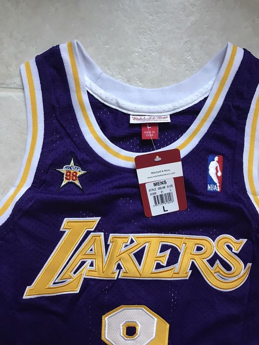 Kobe bryant 1998 hot sale all star jersey