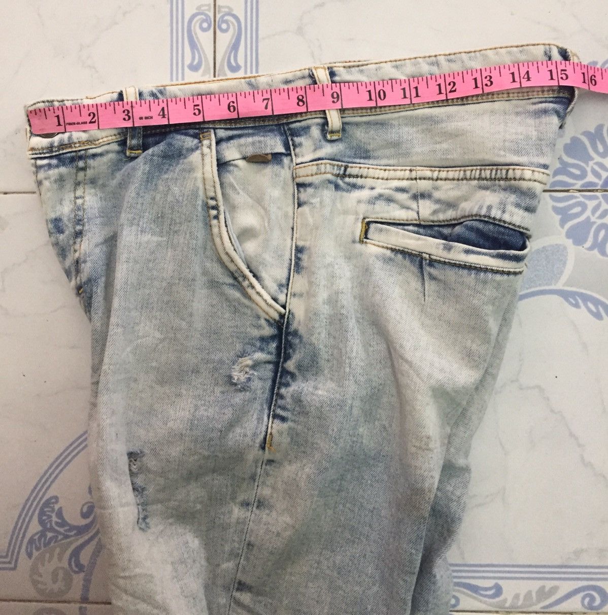 Zara Zara Man Handcrafted Denim Jeans Pant Size US 30 / EU 46 - 19 Thumbnail