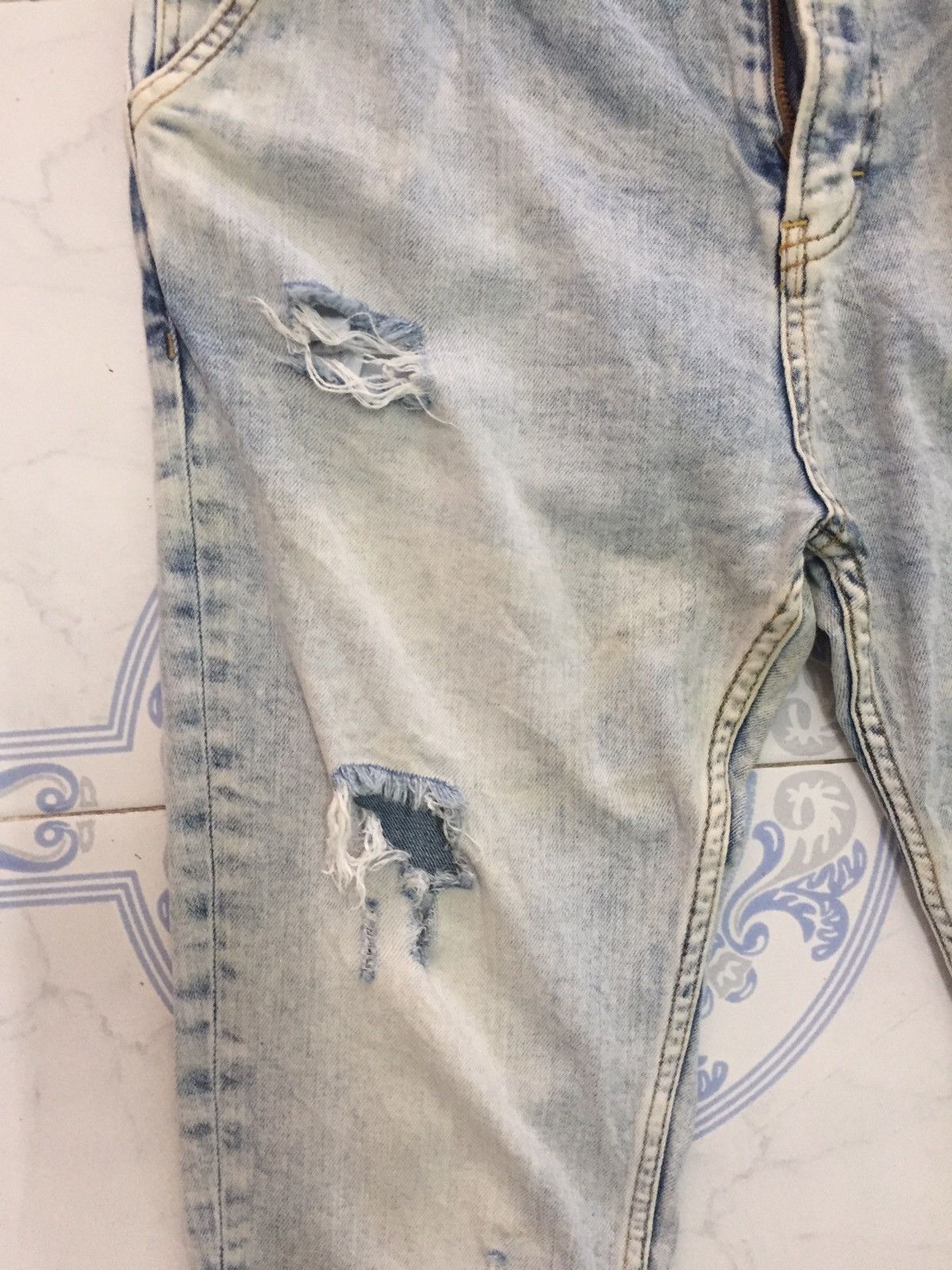 Zara Zara Man Handcrafted Denim Jeans Pant Size US 30 / EU 46 - 5 Thumbnail