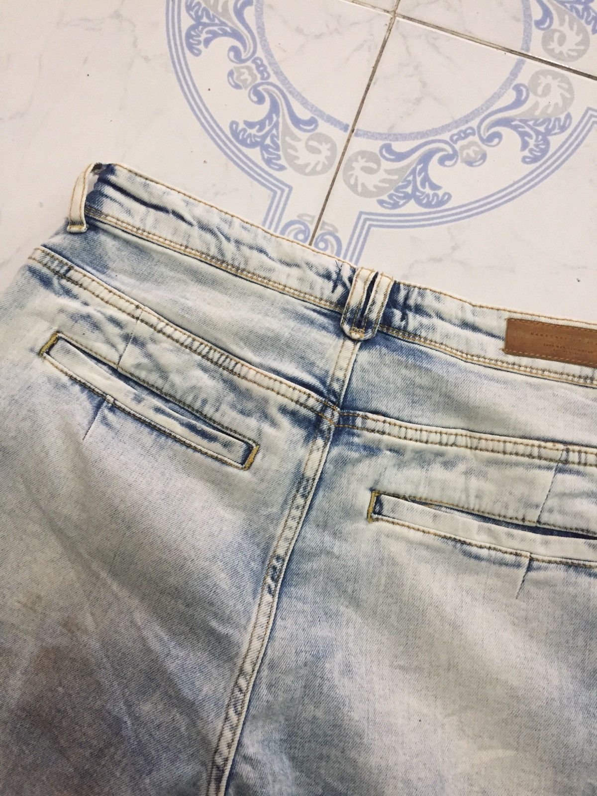 Zara Zara Man Handcrafted Denim Jeans Pant Size US 30 / EU 46 - 14 Thumbnail