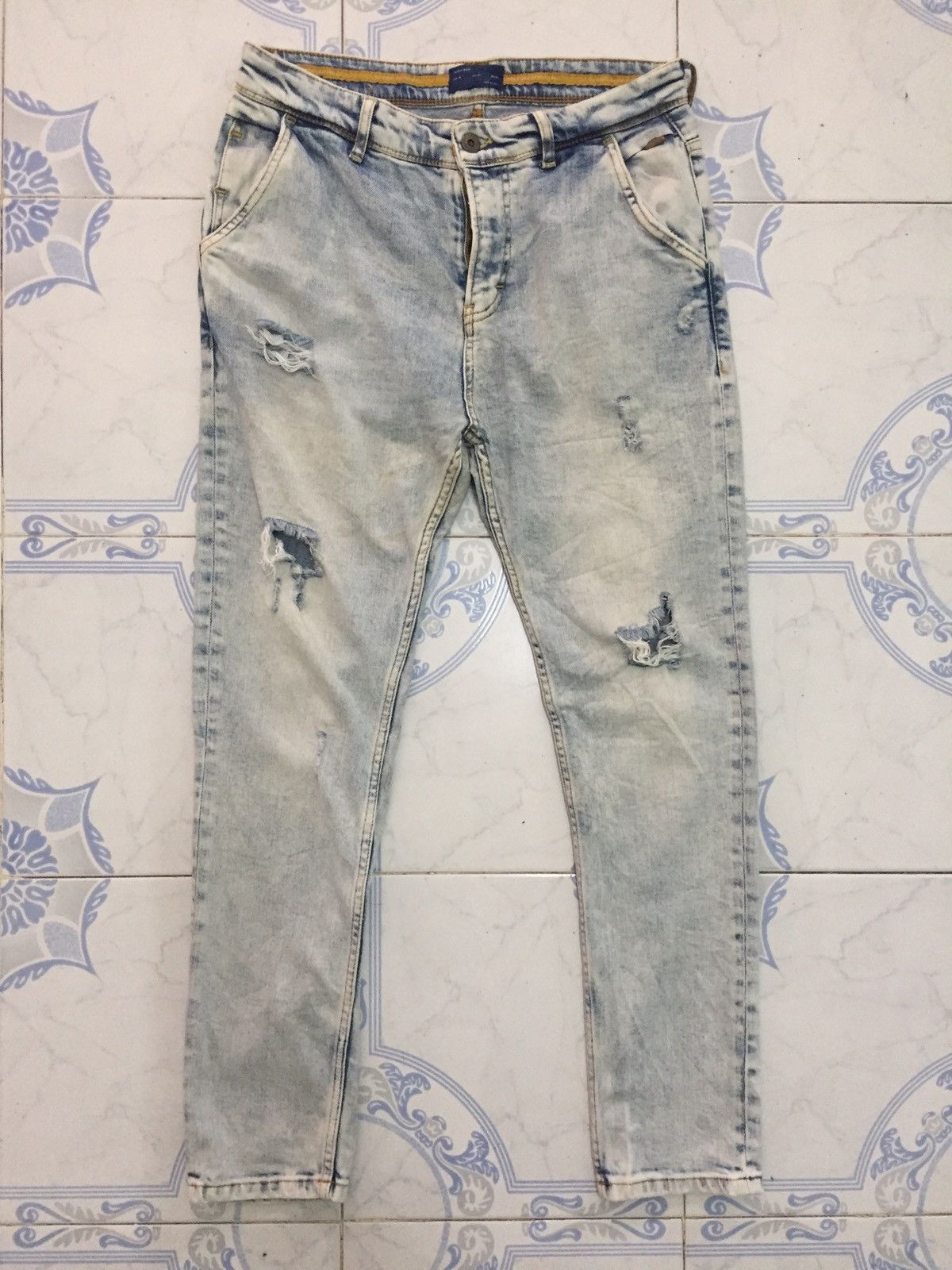 Zara Zara Man Handcrafted Denim Jeans Pant Size US 30 / EU 46 - 1 Thumbnail