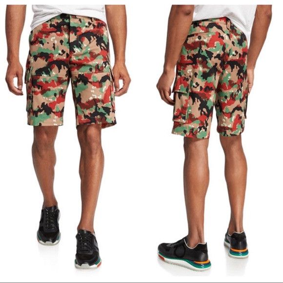 Valentino camo shorts hotsell
