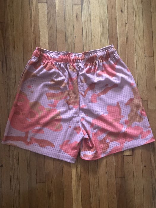 Eric Emanuel Orange Camo shorts | Grailed